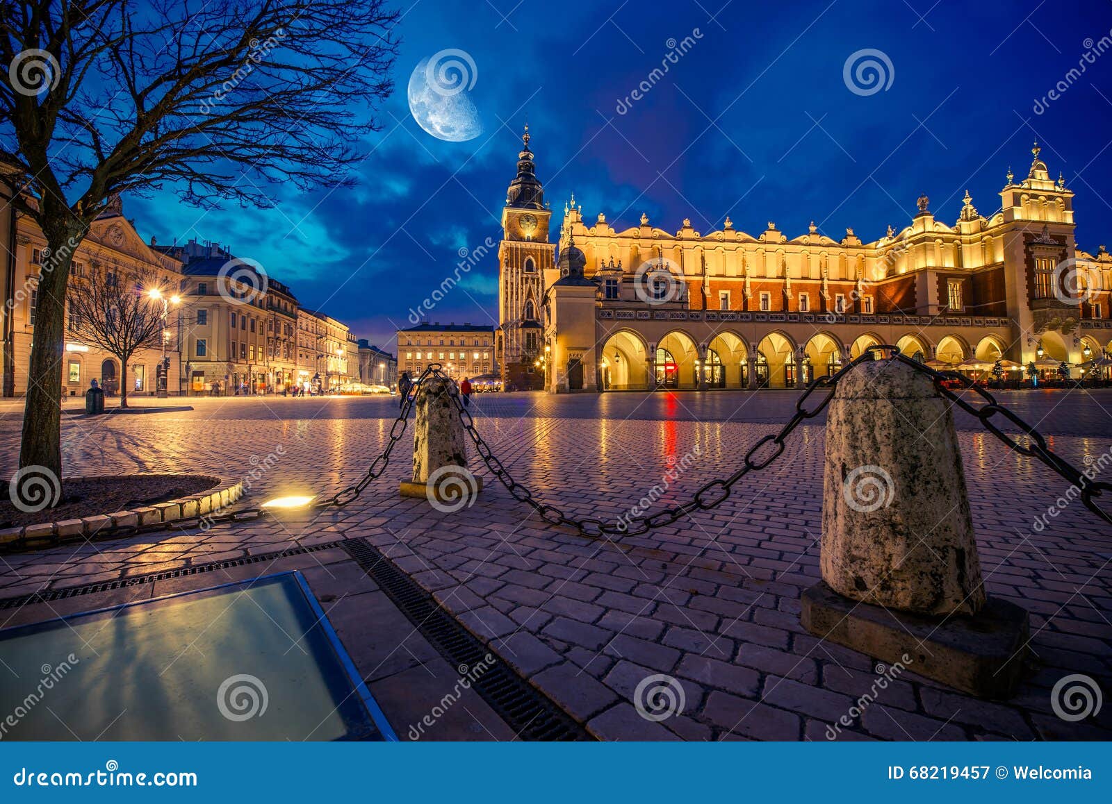 krakow main market place