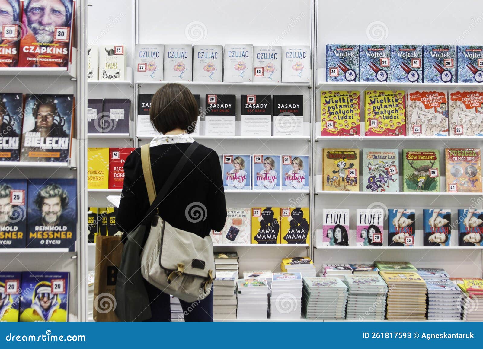 KRAKOW,POLAND OCTOBER 27, 2019 International Book Fair Editorial