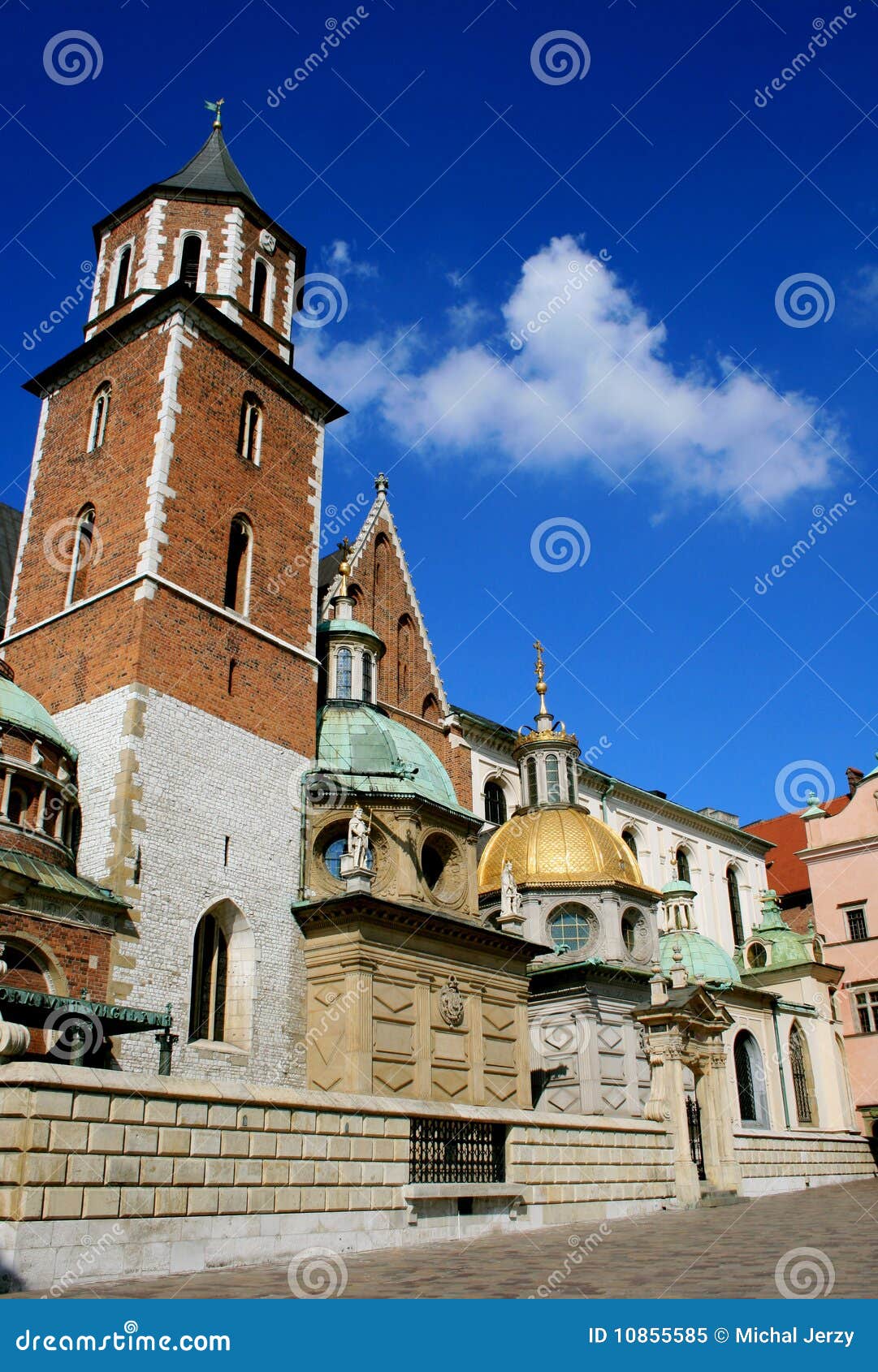 Krakow, Poland Royal Cathedral Stock Image Image of cracow, poland