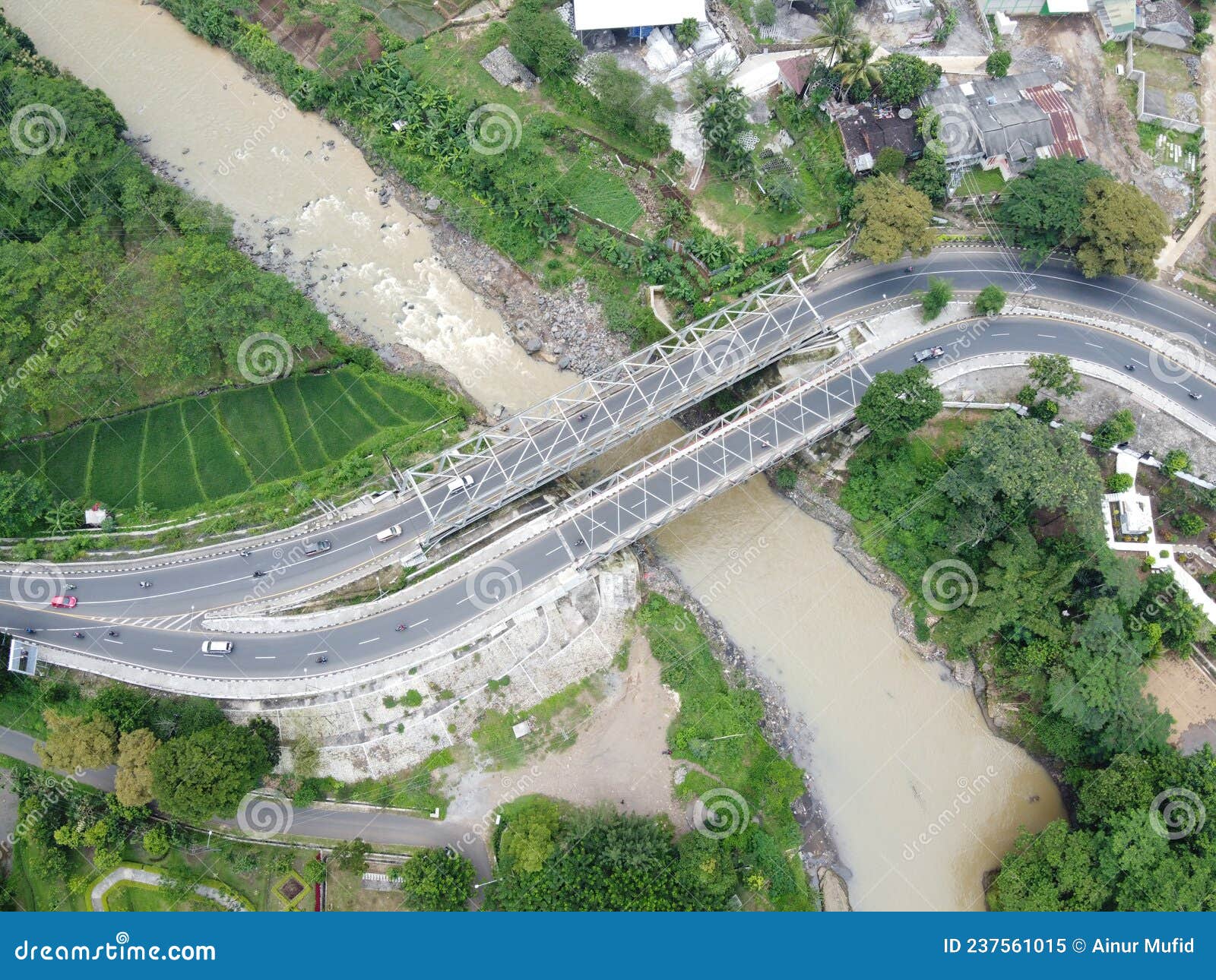 the kranggan progo galeh bridge really helps the mobility of the people of temanggung regency