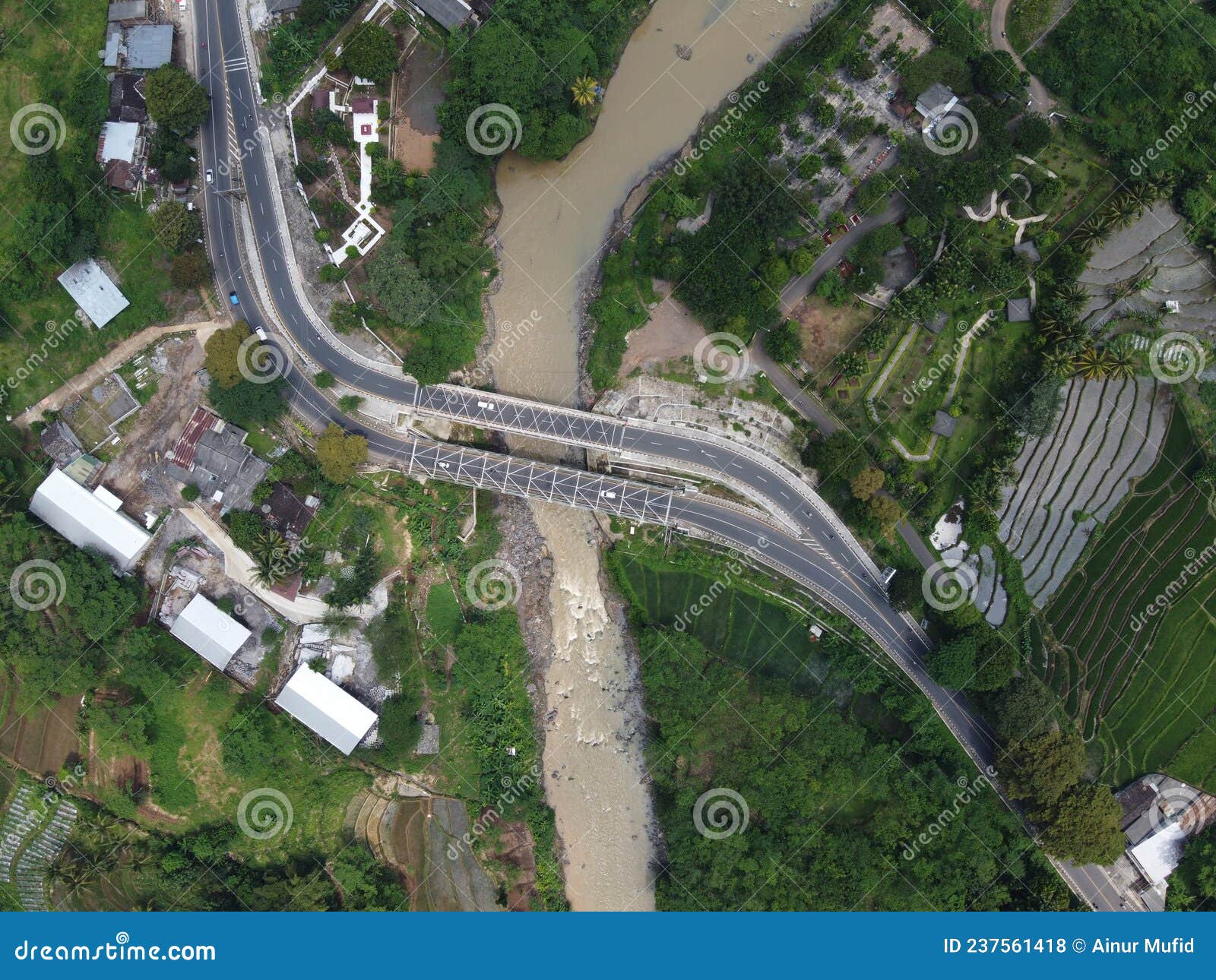 the kranggan progo galeh bridge really helps the mobility of the people of temanggung regency