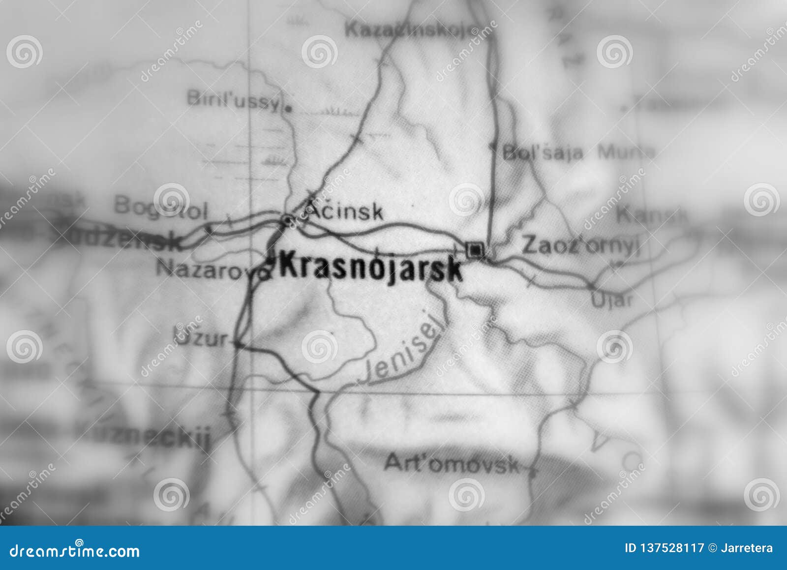 Krasnoyarsk, a City in Russia. Stock Image - Image of krasnoyarsk