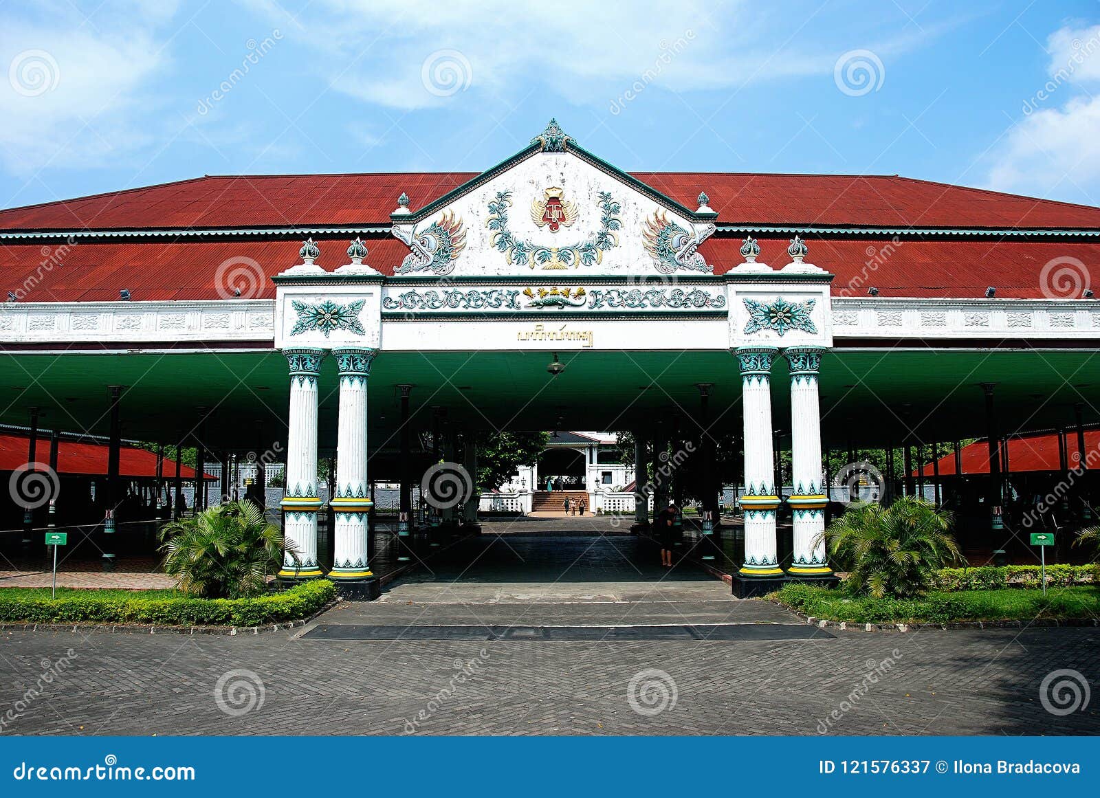 Kraton Sultan  Palace Of Yogyakarta  Stock Image Image of 