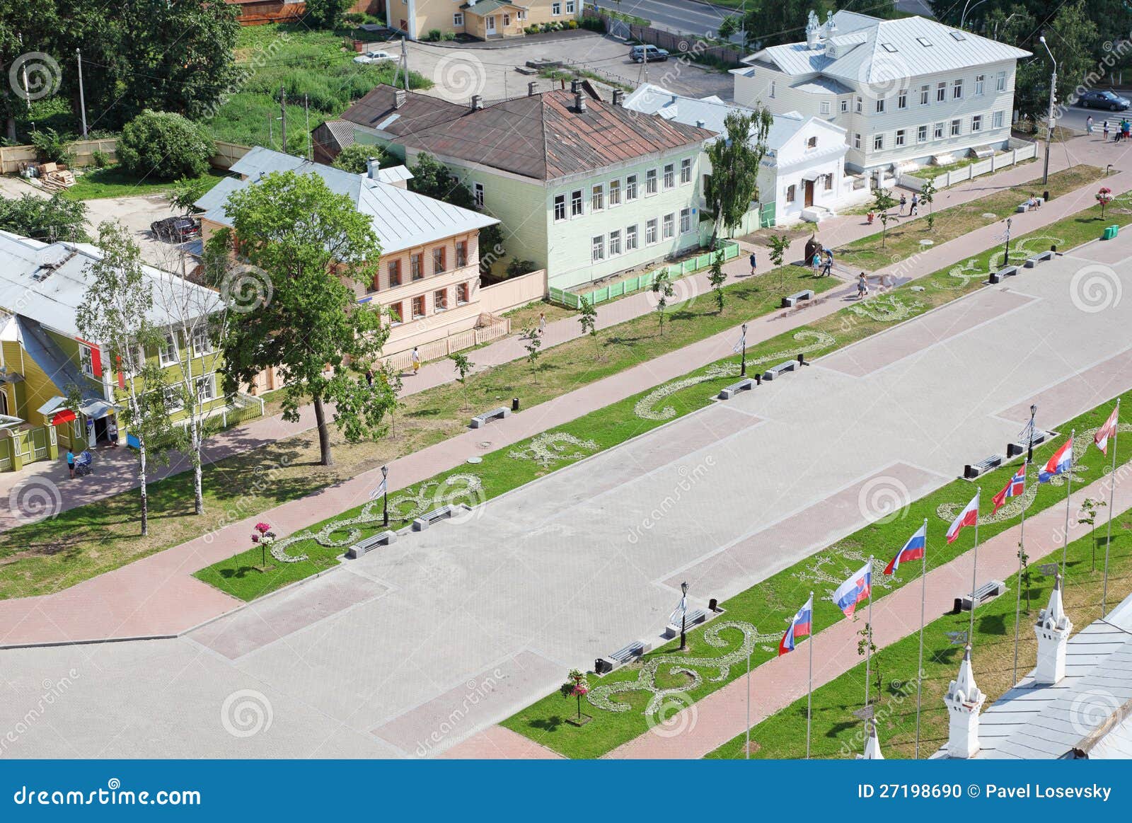 Kremlin square with houses stock photo. Image of kremlin 27198690
