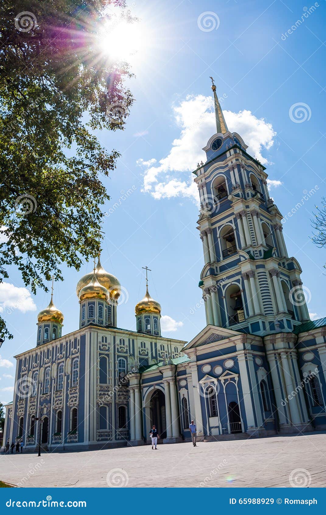 Kremlin in Tula stock image. Image of christian, blue - 65988929