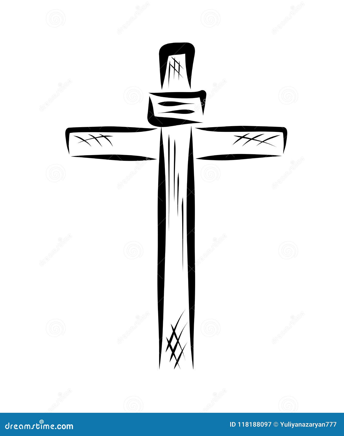 Christliche Symbole Kreuz