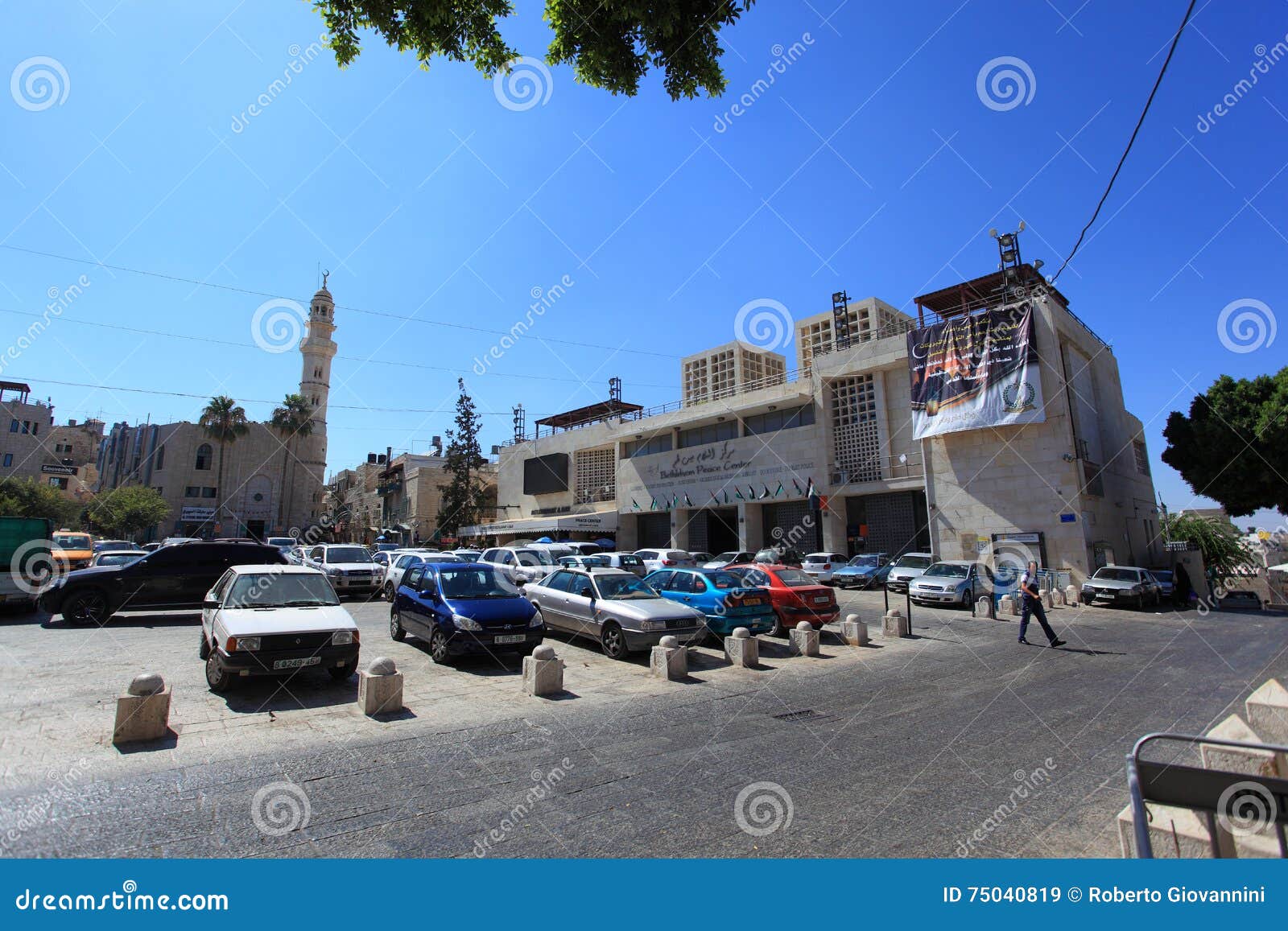 KrippenQuadrat, Stadtzentrum Von Bethlehem Redaktionelles