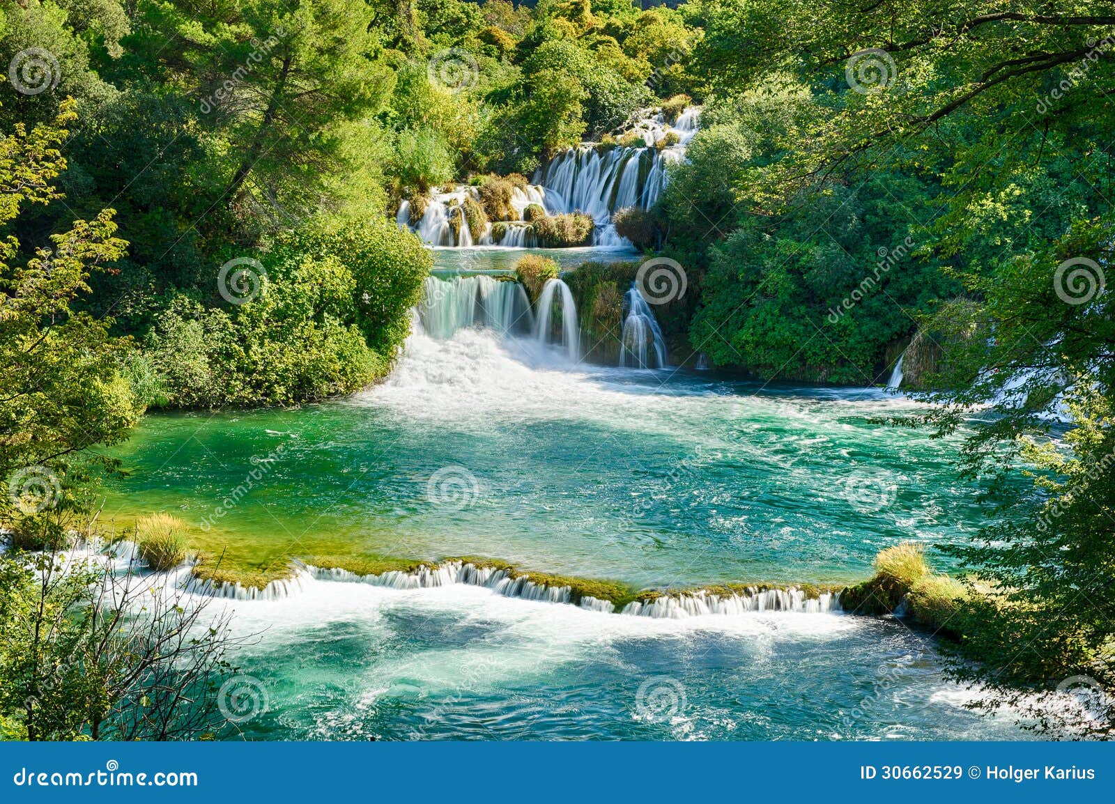 krka waterfalls (krka national park, croatia)