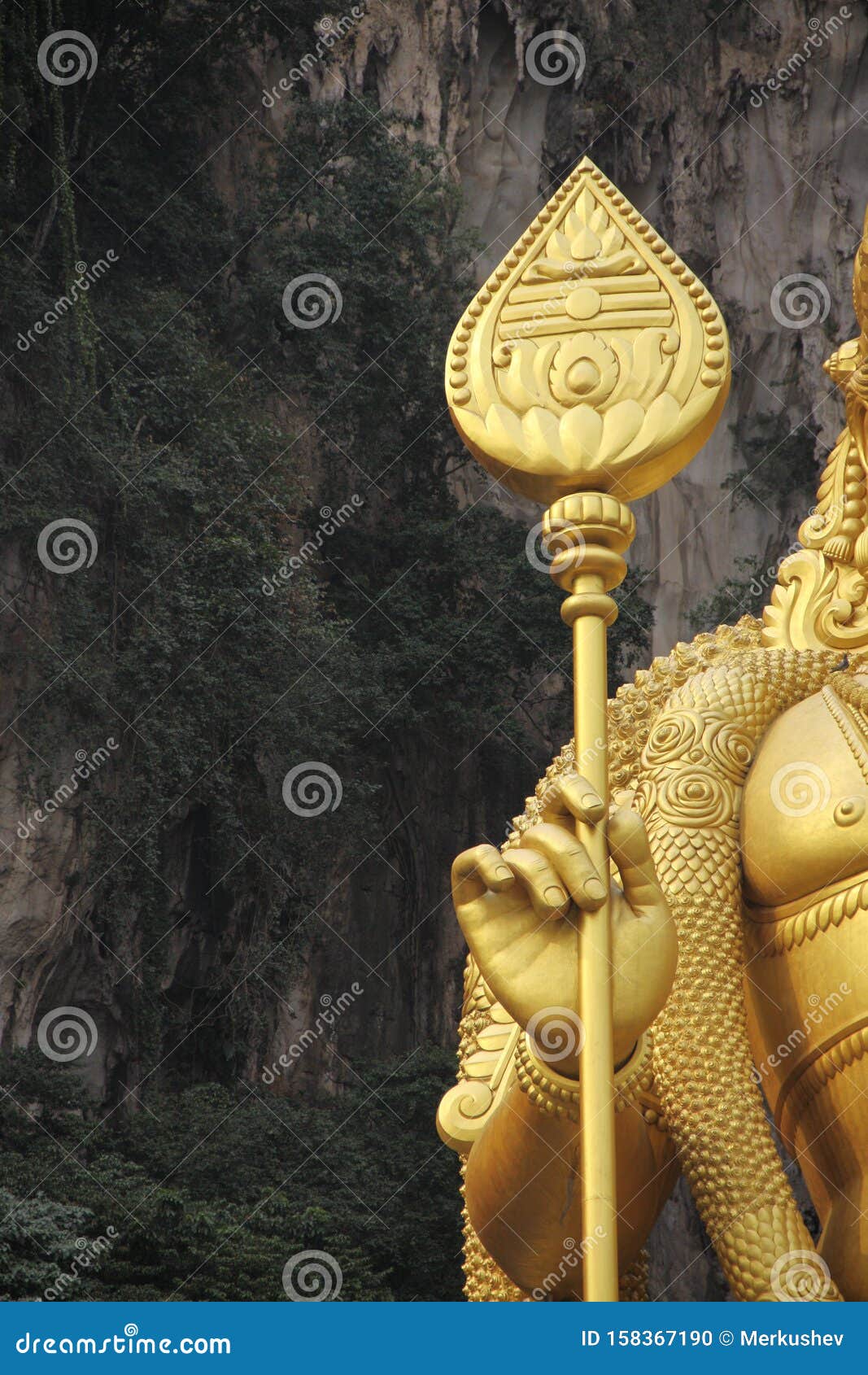KUALA LUMPUR, MALAYSIA - AUGUST 23, 2013: Giant Lord Murugan Hindu ...