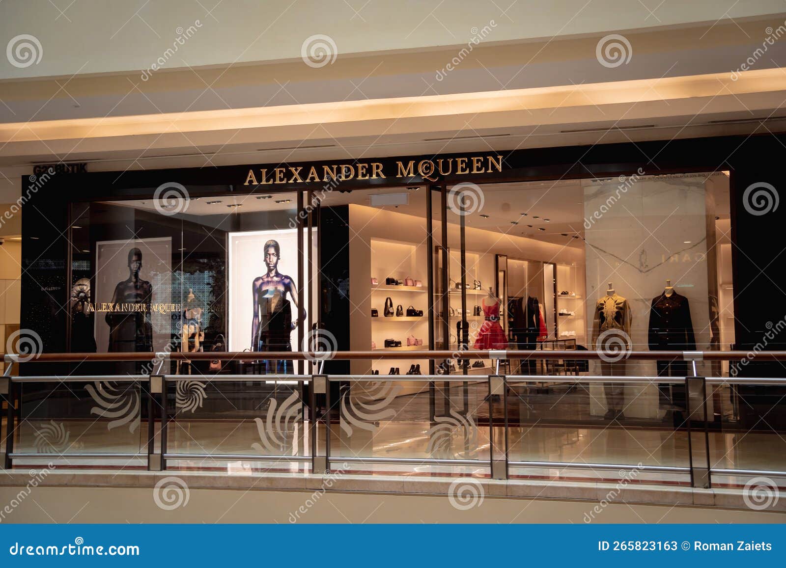 KUALA LUMPUR, MALAYSIA - DECEMBER 04, 2022: Alexander Mqueen Brand ...