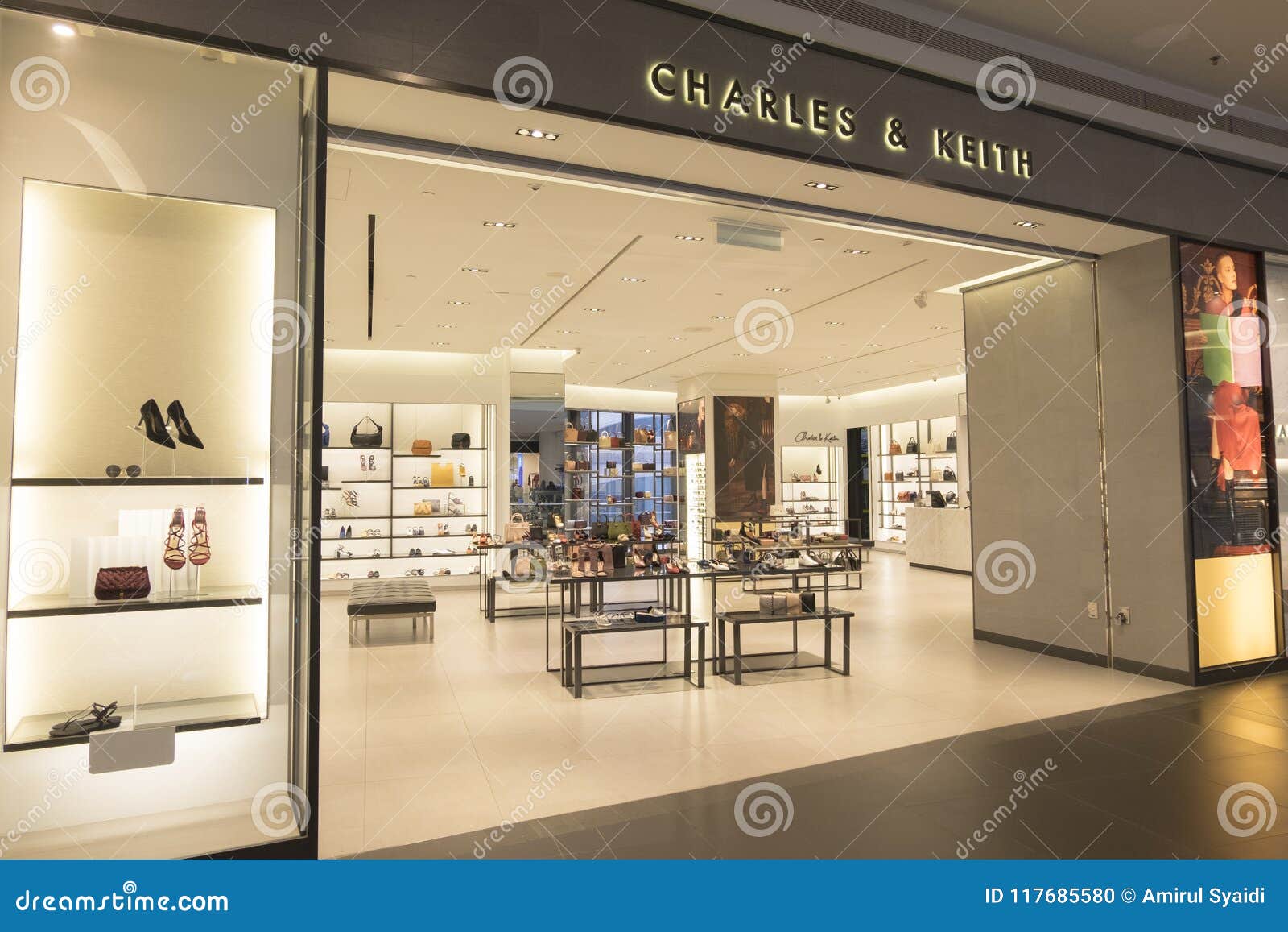 KUALA LUMPUR, MALAYSIA - DECEMBER 31, 2017: CHARLES & KEITH Store Outlet in  NU SENTRAL Mall, Kuala Lumpur Was Founded by Brothers Editorial Image -  Image of city, consumers: 117685580