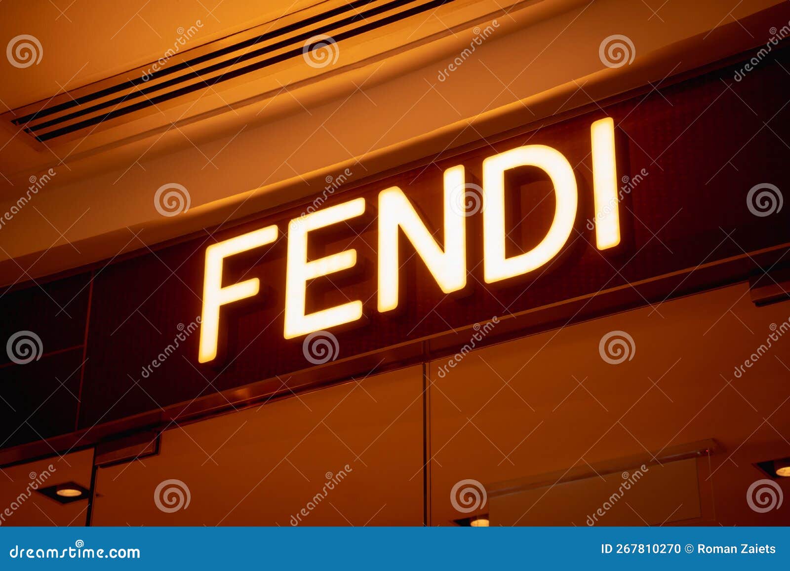 KUALA LUMPUR, MALAYSIA - DECEMBER 04, 2022: Fendi Brand Retail Shop ...