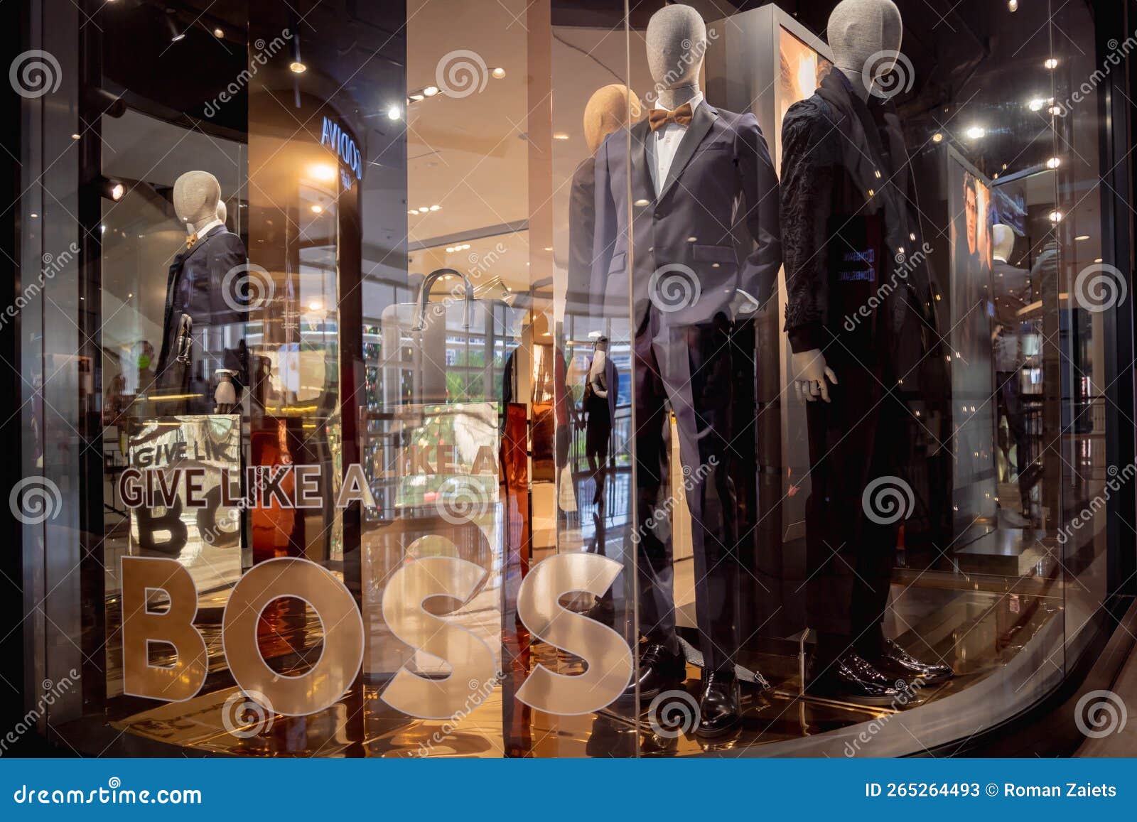KUALA LUMPUR, MALAYSIA - DECEMBER 04, 2022: Hugo Boss Brand Retail Shop ...