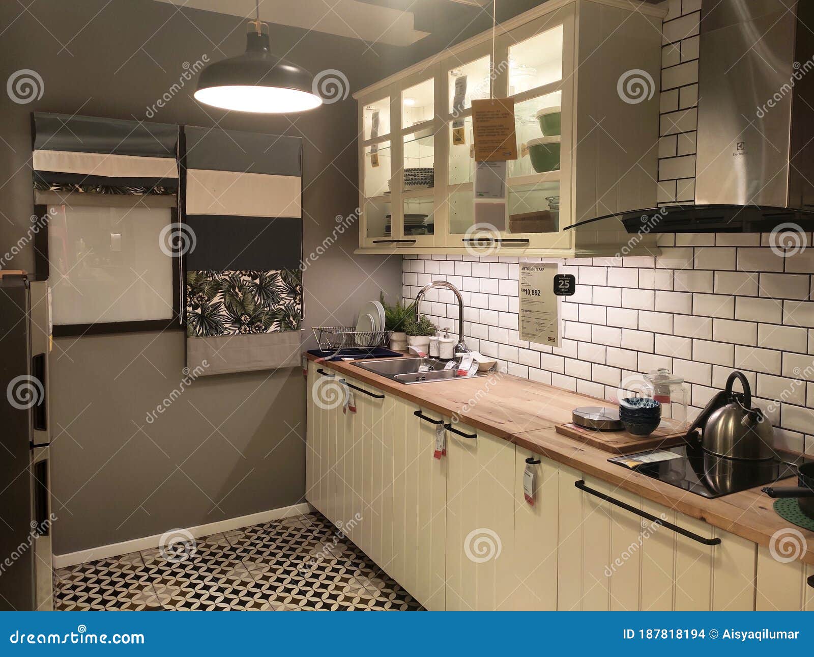 Kitchen Section Inside Ikea Malaysia Showroom Editorial Stock Image Image Of Inexpensive Consumer 187818194
