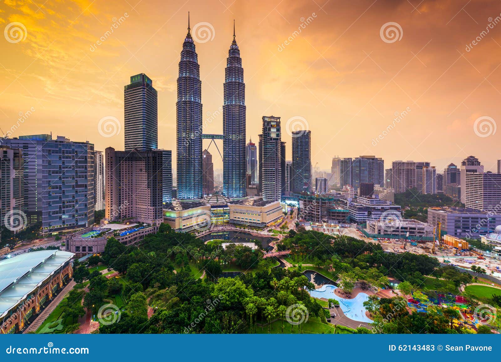 kuala lumpur skyline