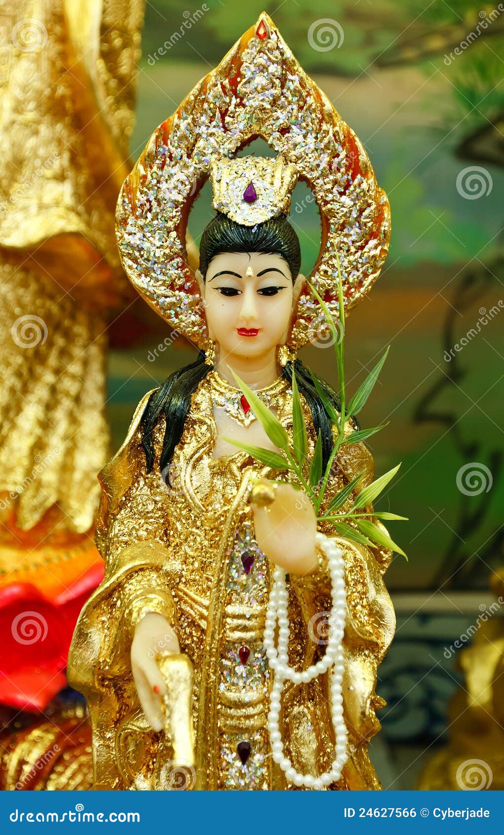 Kuan Yin image of buddha stock photo. Image of calm, goddess 24627566