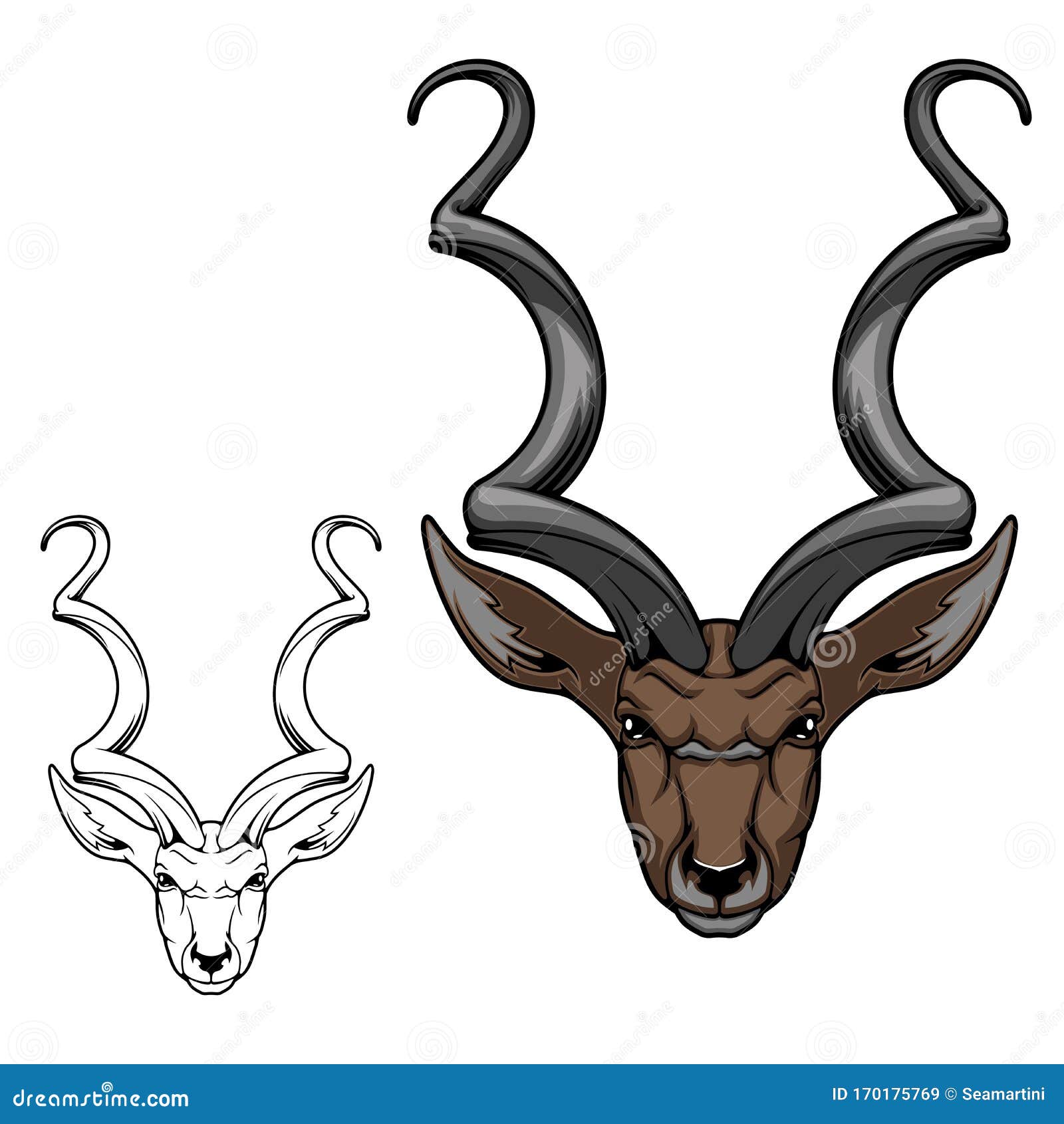 Kudu Antelope Stock Illustrations – 424 Kudu Antelope Stock Illustrations,  Vectors & Clipart - Dreamstime