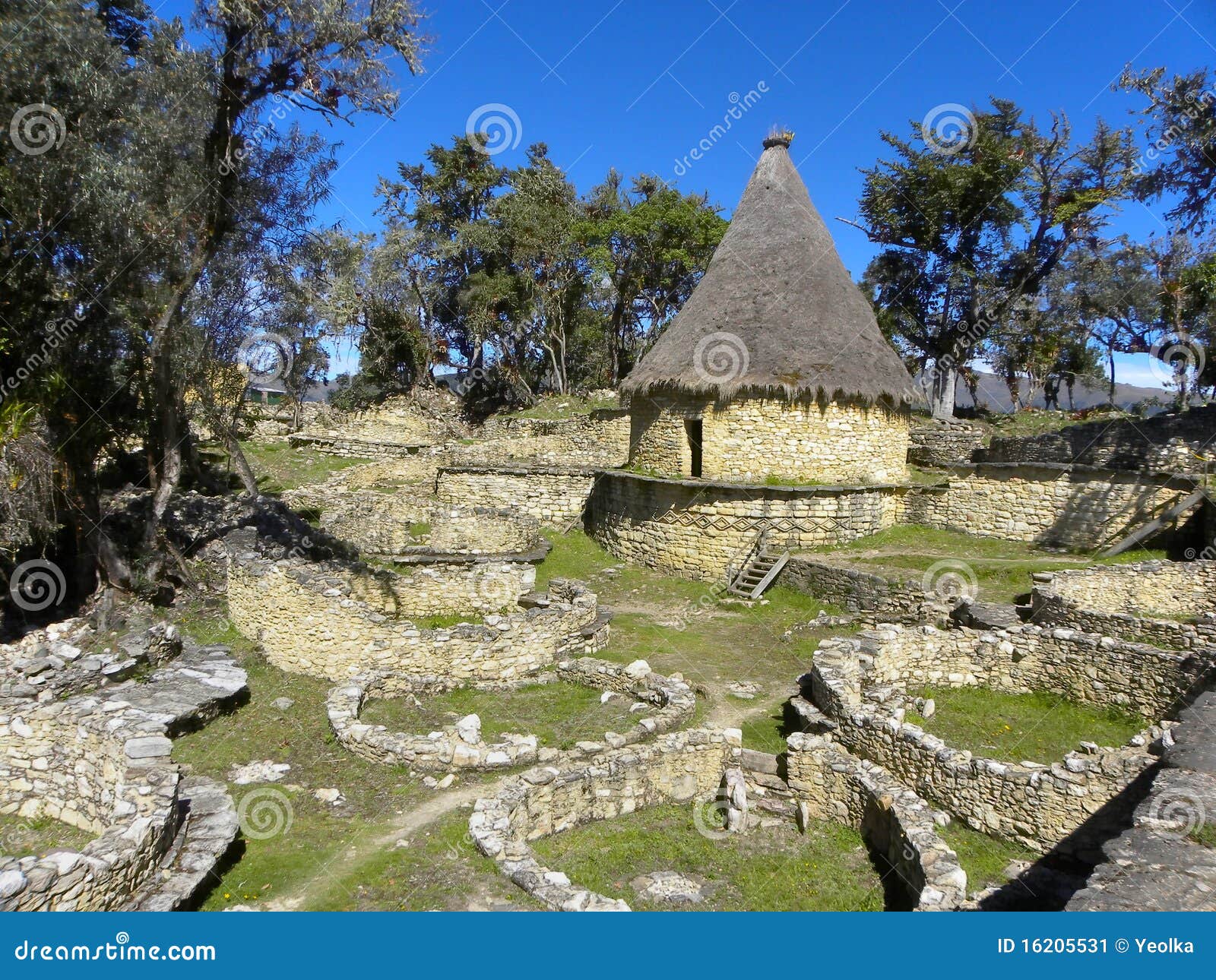 kuelap fortress,chachapoyas, amazonas, peru.