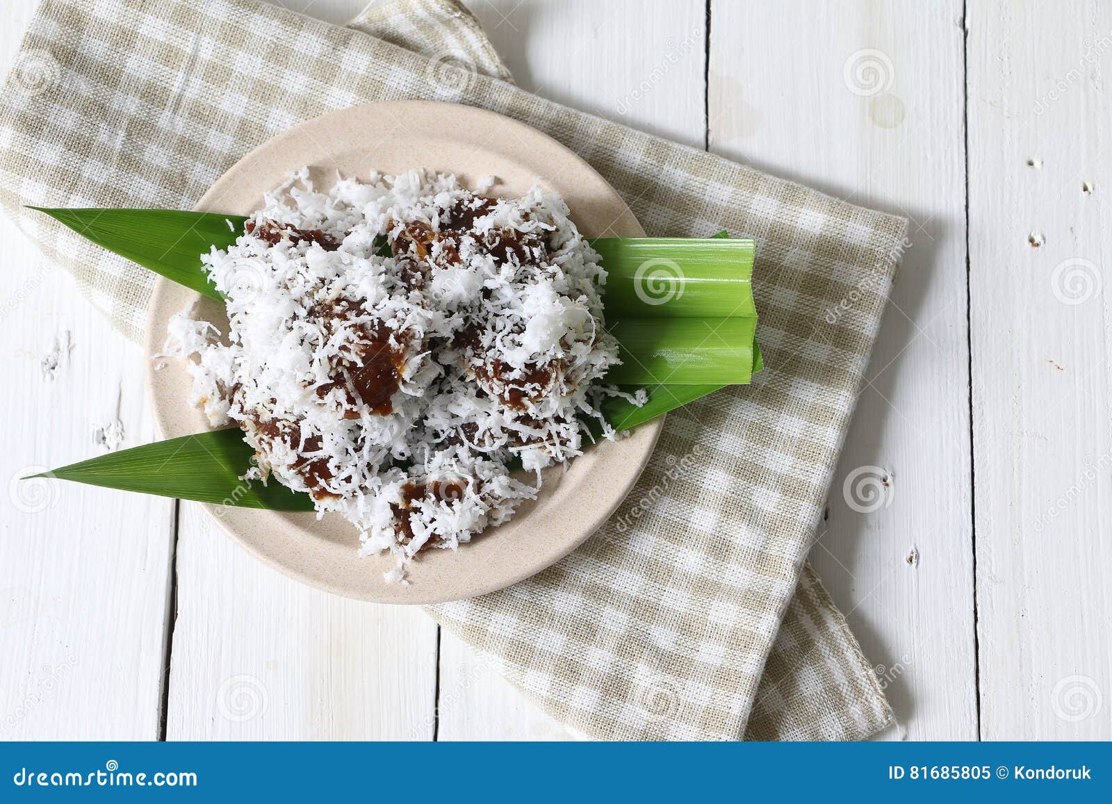 Kuih Kaswi stock image. Image of dessert, drink, brown 