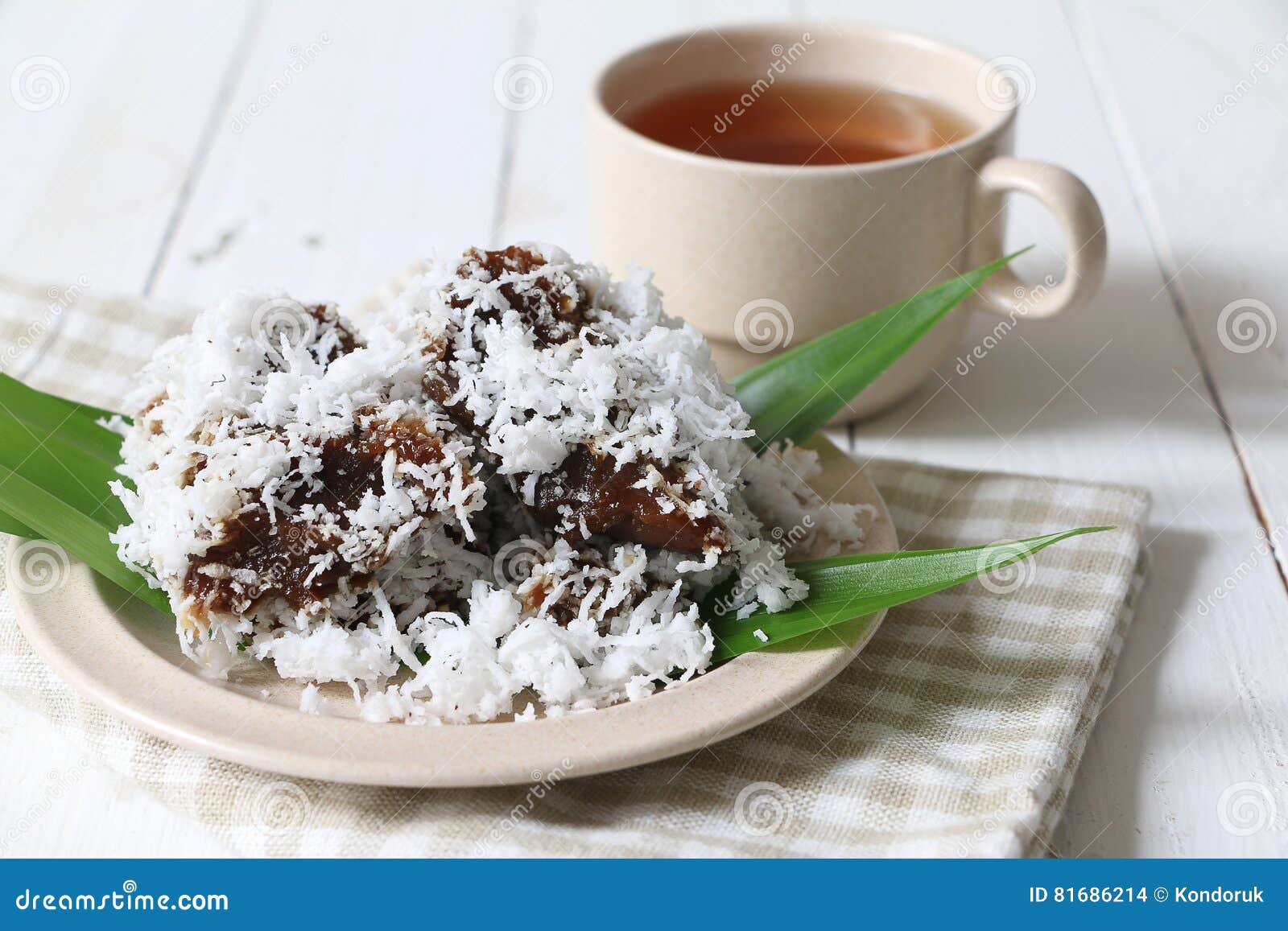 Kuih Kaswi stock photo. Image of green, background, food 