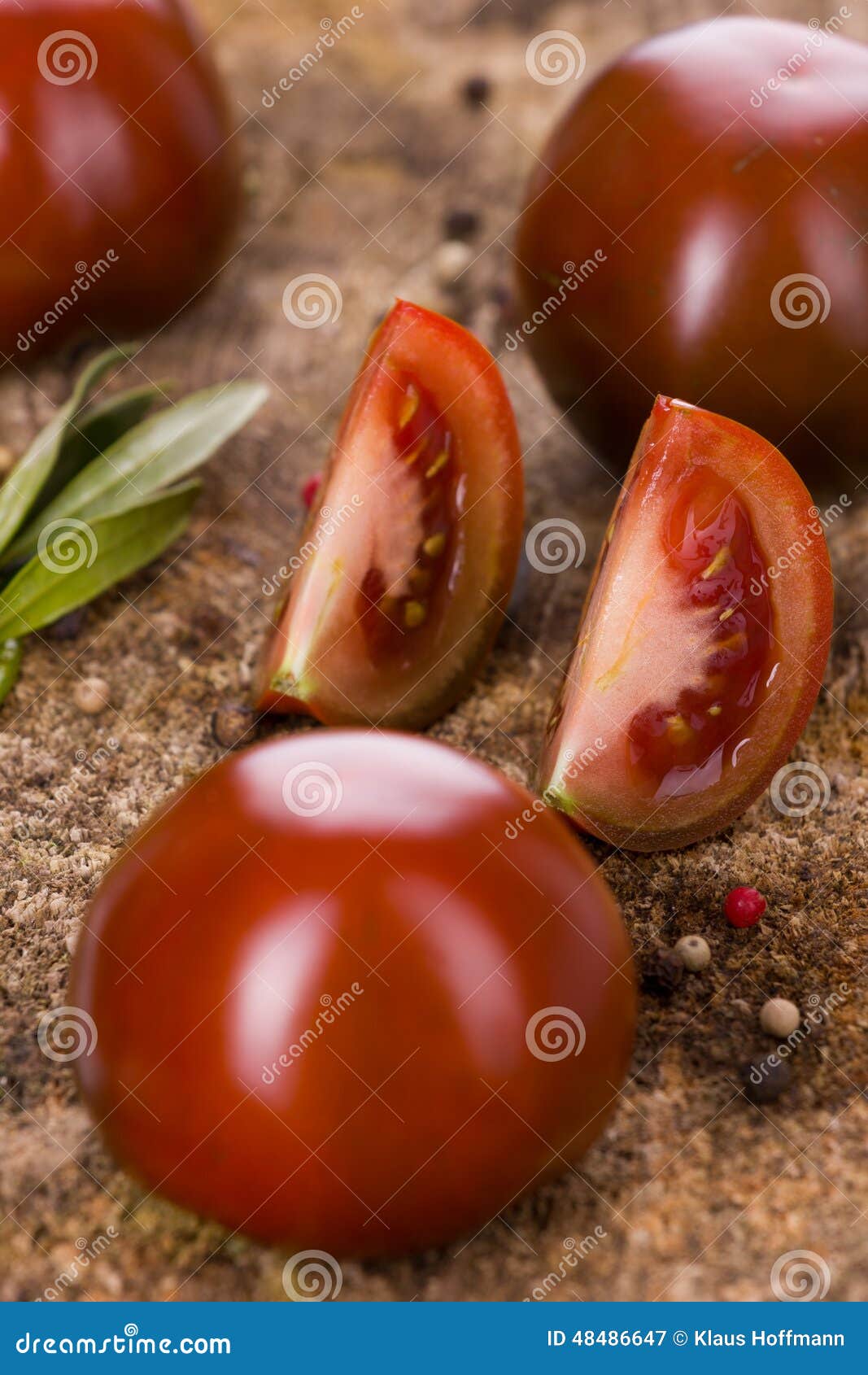 Kumato, black tomatoes stock image. Image of group, juicy 48486647