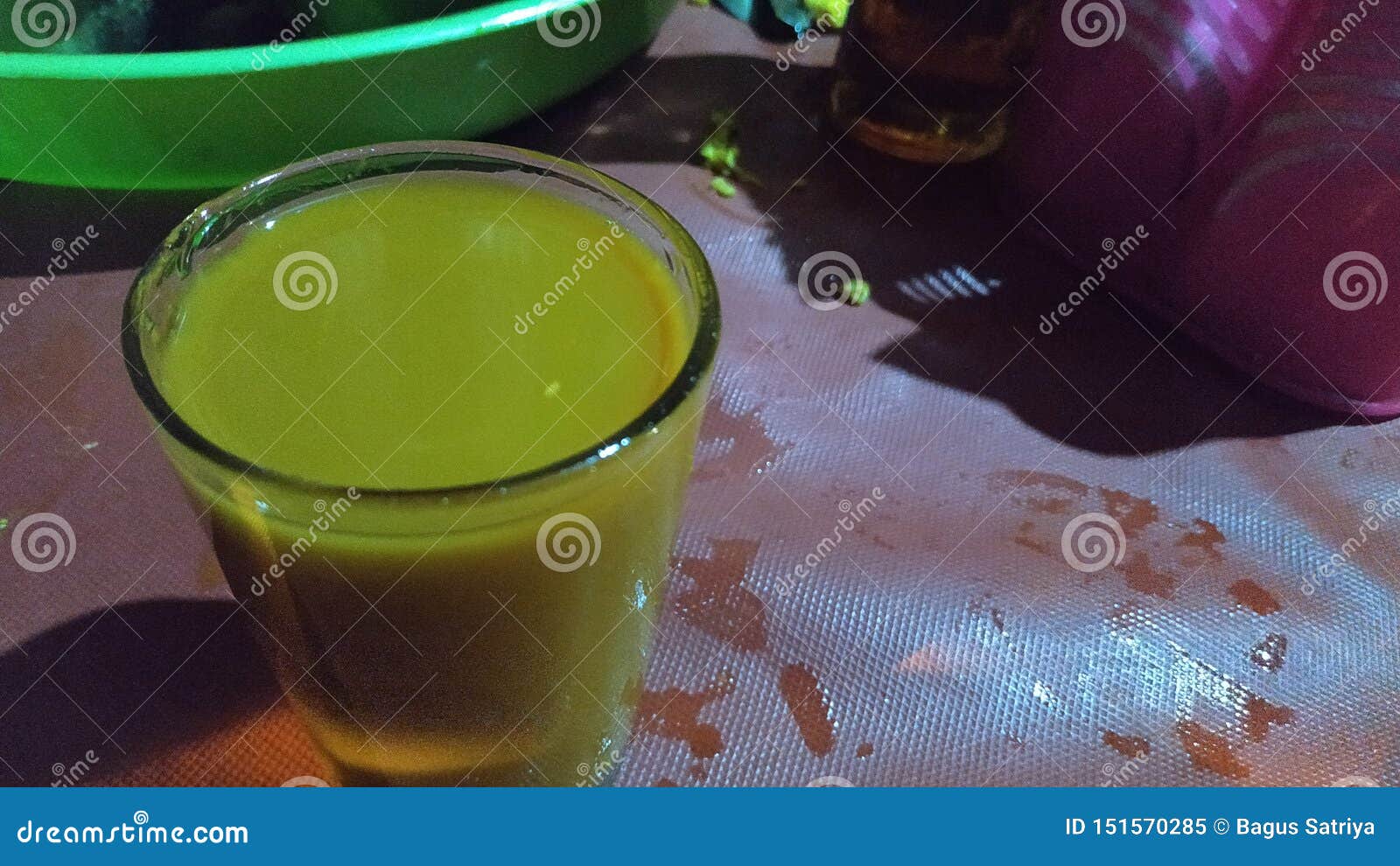 kunir asam is a traditional health drink from java, indonesia