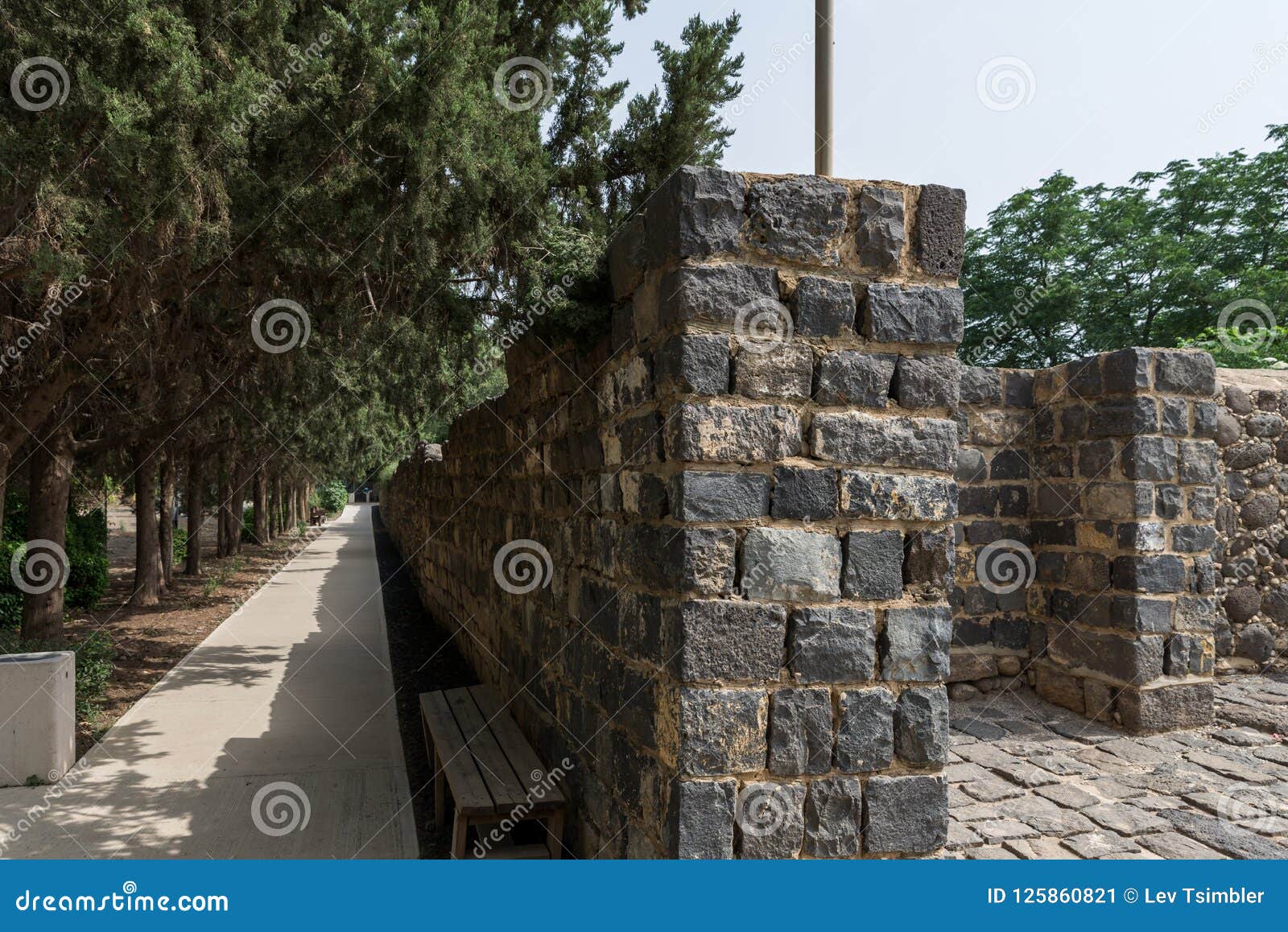  Kursi  National Park At Golan  Heights Stock Image Image 