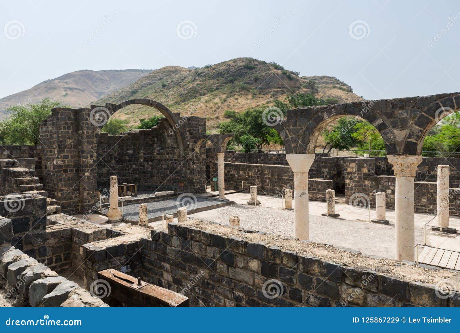 kursi national park at golan heights