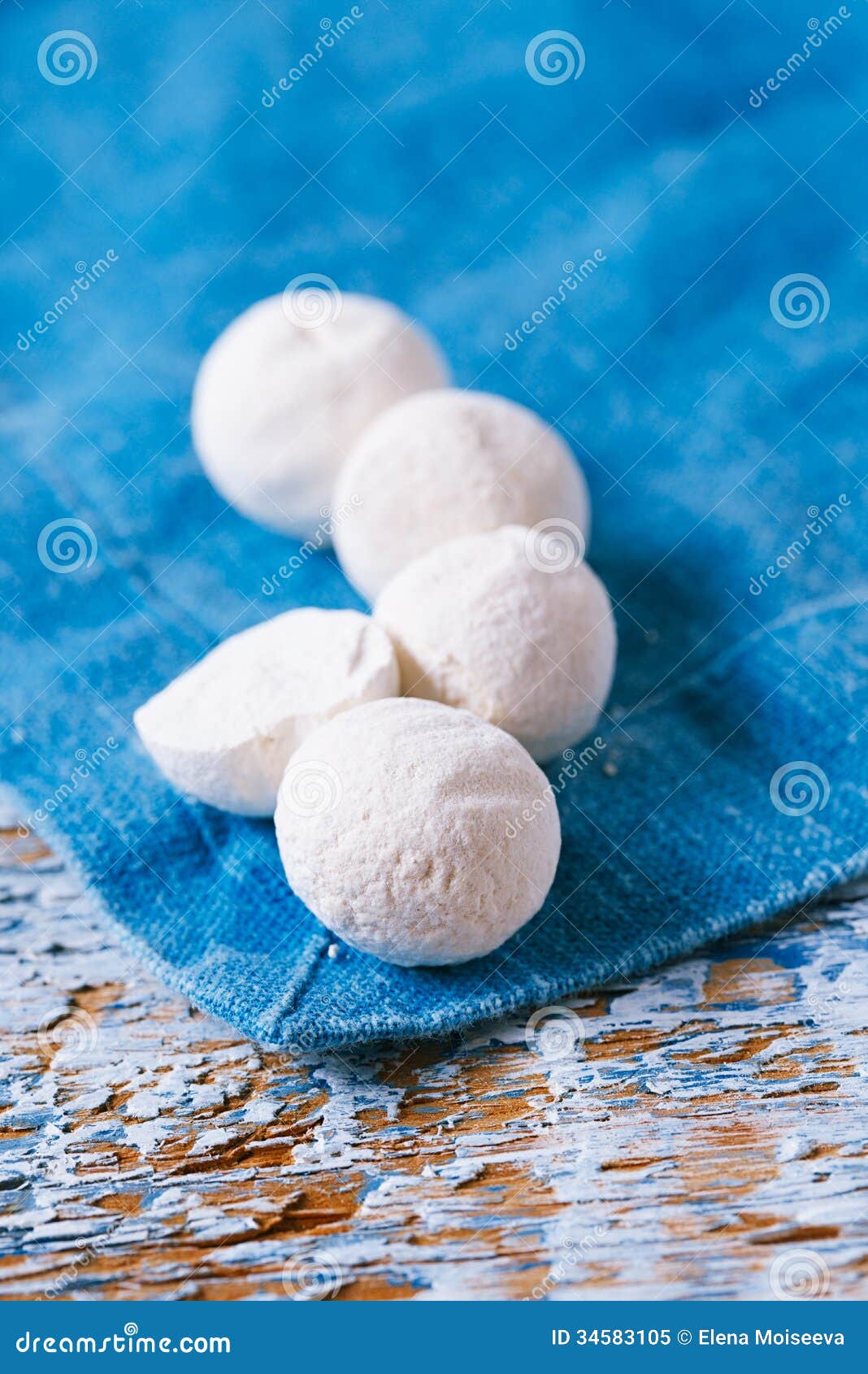 Kurt Kurut Asian Dried Yogurt Balls Stock Image Image of table, blue 34583105