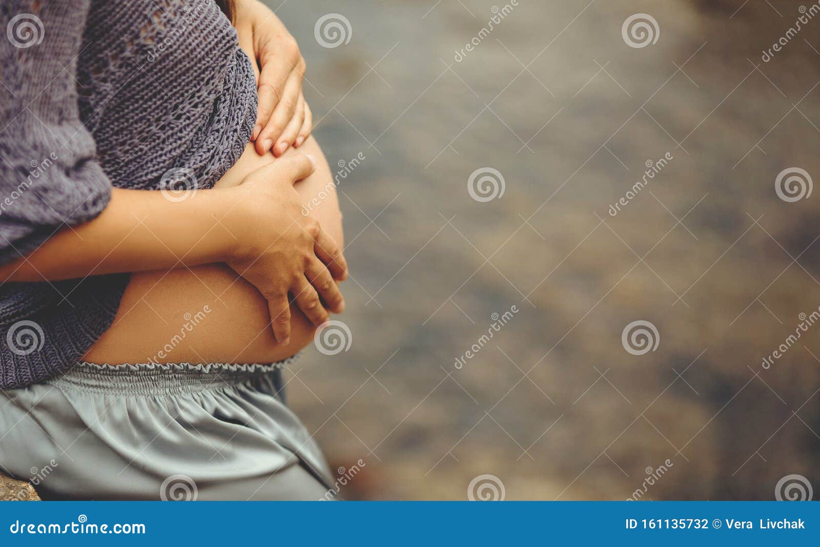 zwanger buiten