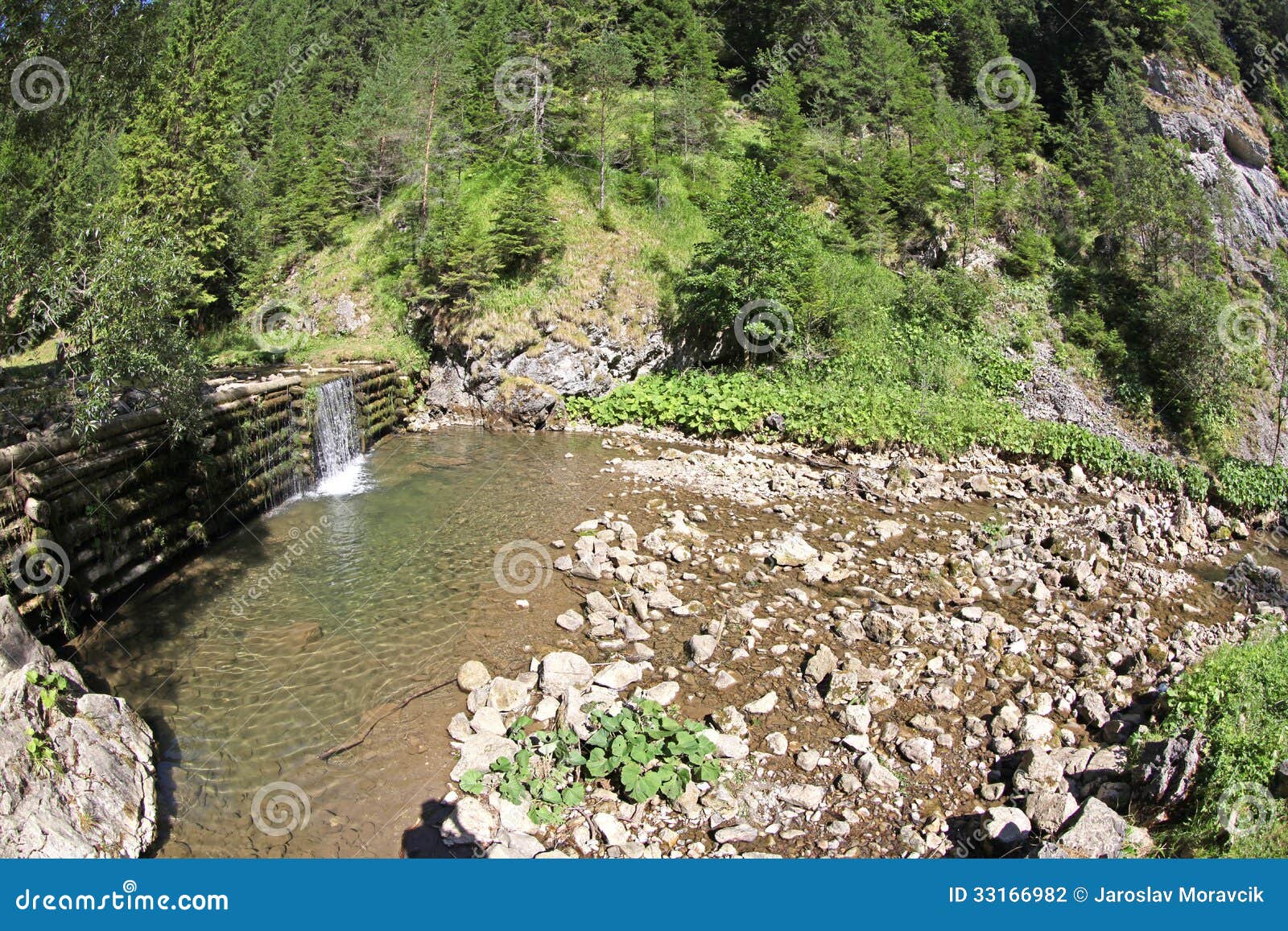 kvacianska dolina - valley in region liptov, slovakia