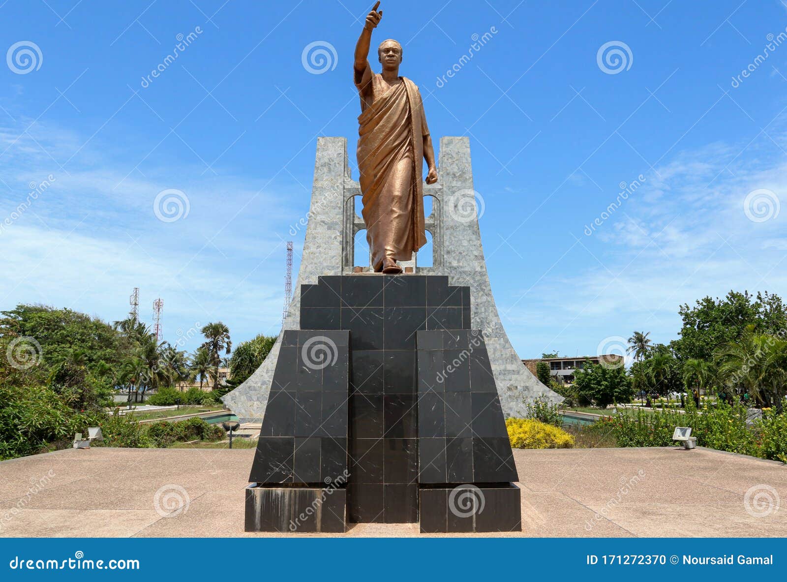 Kwame Nkrumah Museum - Accra Ghana Editorial Image - Image Of Guinea,  African: 171272370