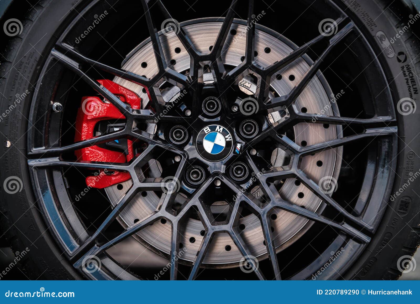 BMW M Power Performance Tuning Parts on Car Show. AC Schnitzer Rims with Low Profile Racing Tires and Editorial Image - Image of design, forged: 220789290
