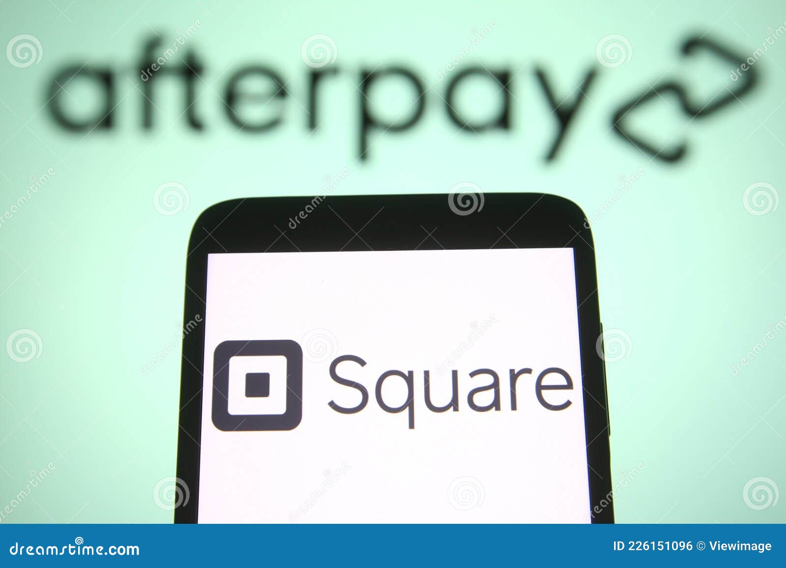 Square, Inc. and Afterpay Logos Editorial Photo - Image of digital,  concept: 226151096