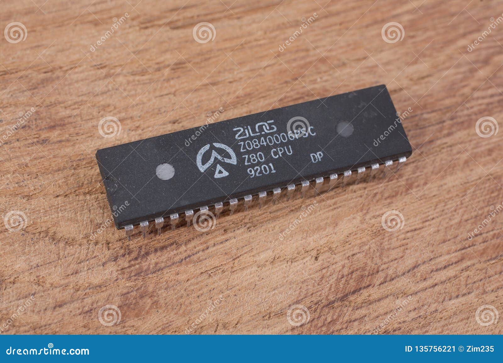 Kit De Composants électroniques Vintage Zilog Z80 - Inclut MPU, SRAM, EEPROM Et Décodeur