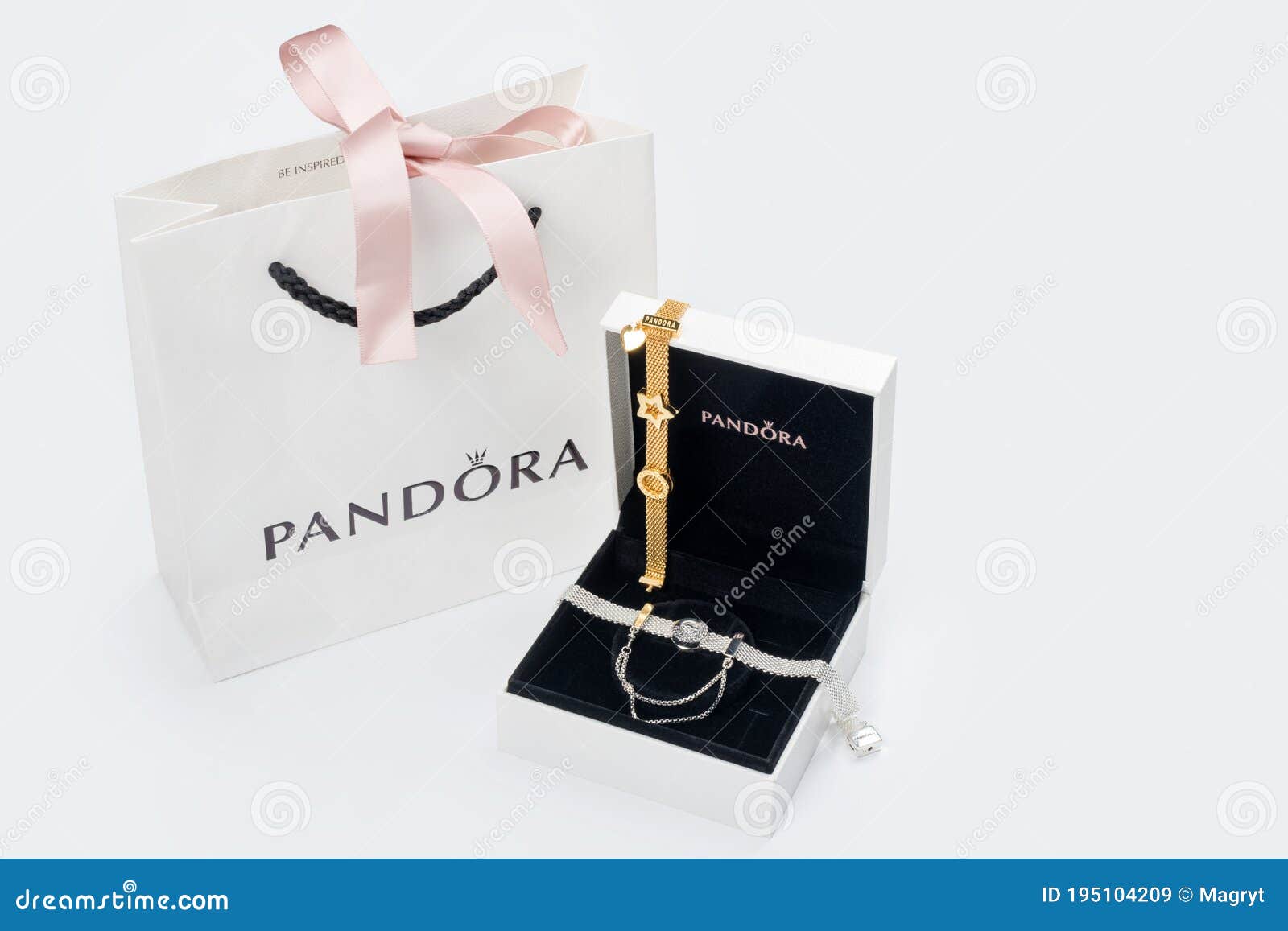 pandora gift box and bag