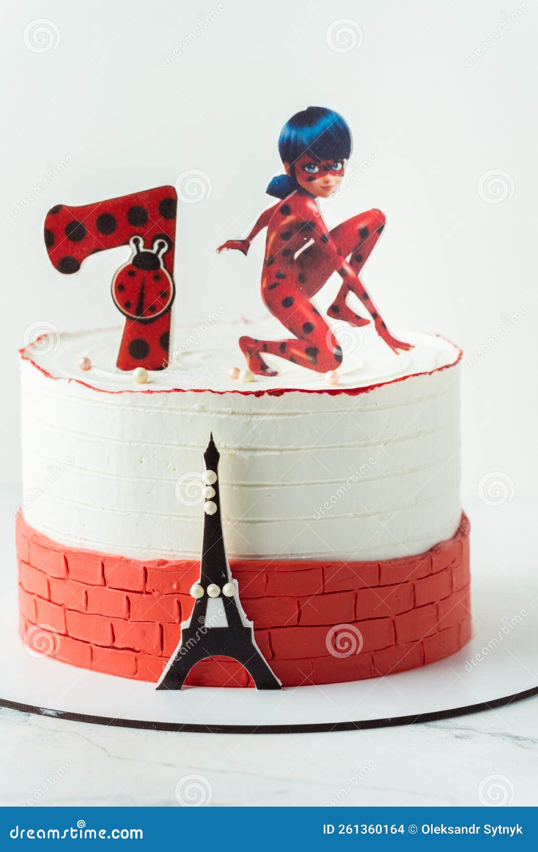 Miraculous Lady Bug Edible Image for Cake — Choco House