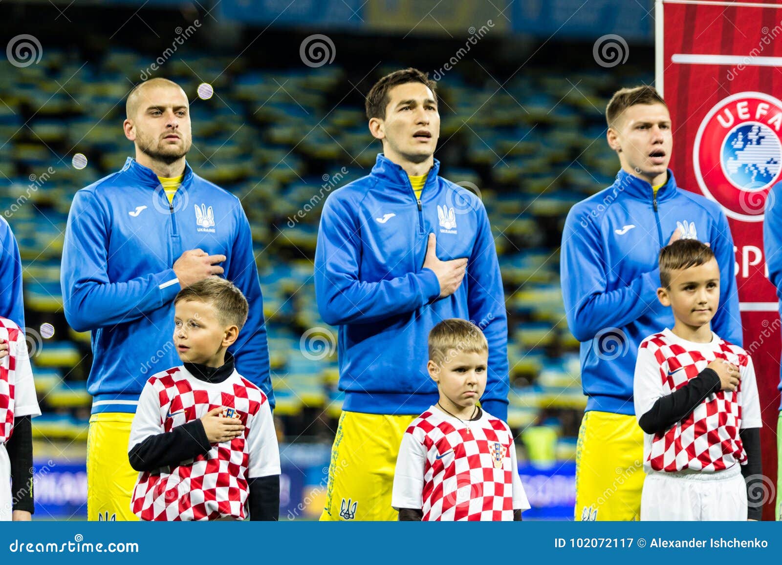 FIFA World Cup 2018 Match Ukraine - Croatia