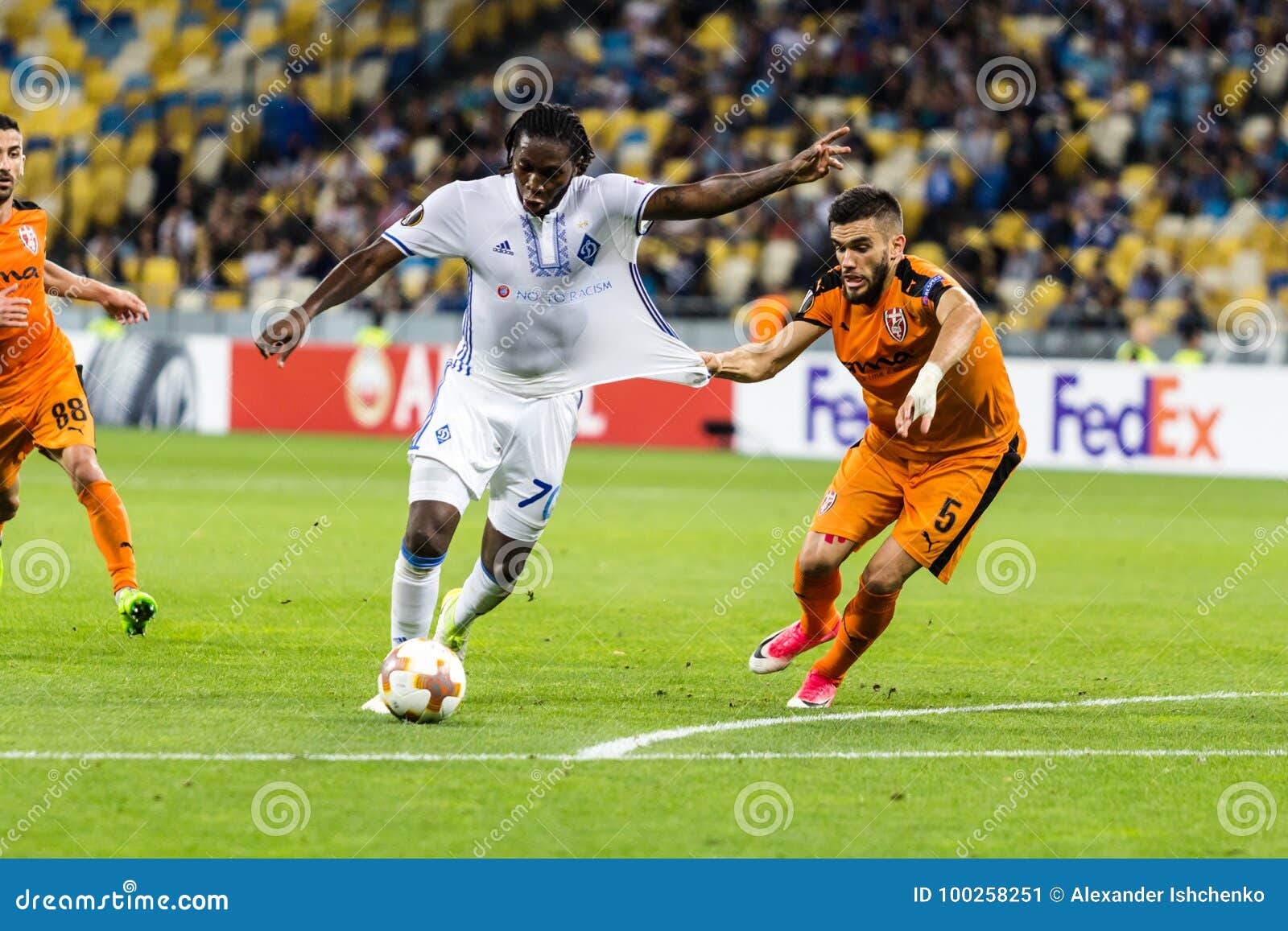 UEFA Europa League Football Match Dynamo Kyiv – Skenderbeu, Se Editorial Photo - Image of club, kiev: 100258251