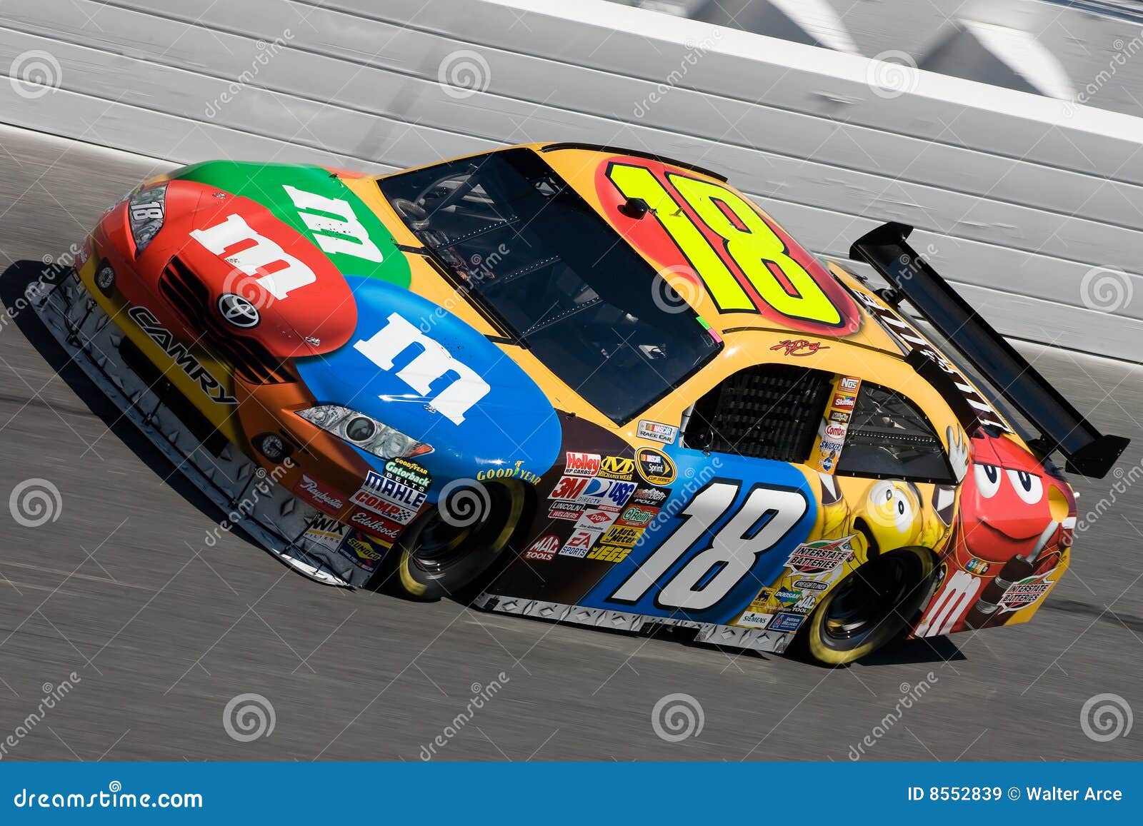 Kyle Busch NASCAR Sprint Cup Series Daytona 500 Editorial Stock Image