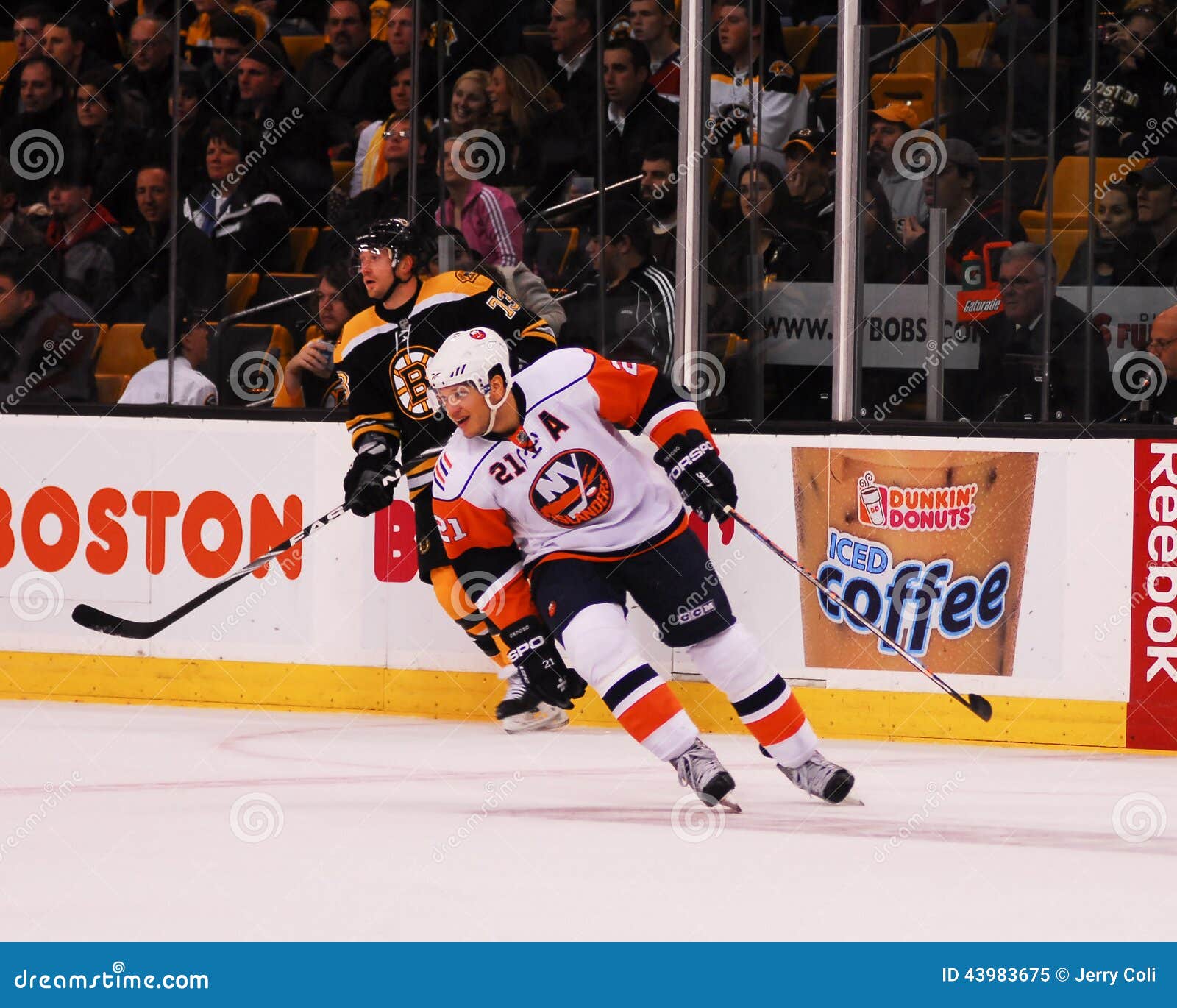 Kyle Okposo, New York Islanders Obraz Editorial - Obraz złożonej z liga