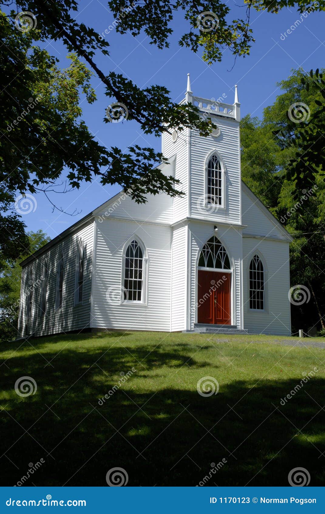 Kyrka. Kanada kyrkligt land