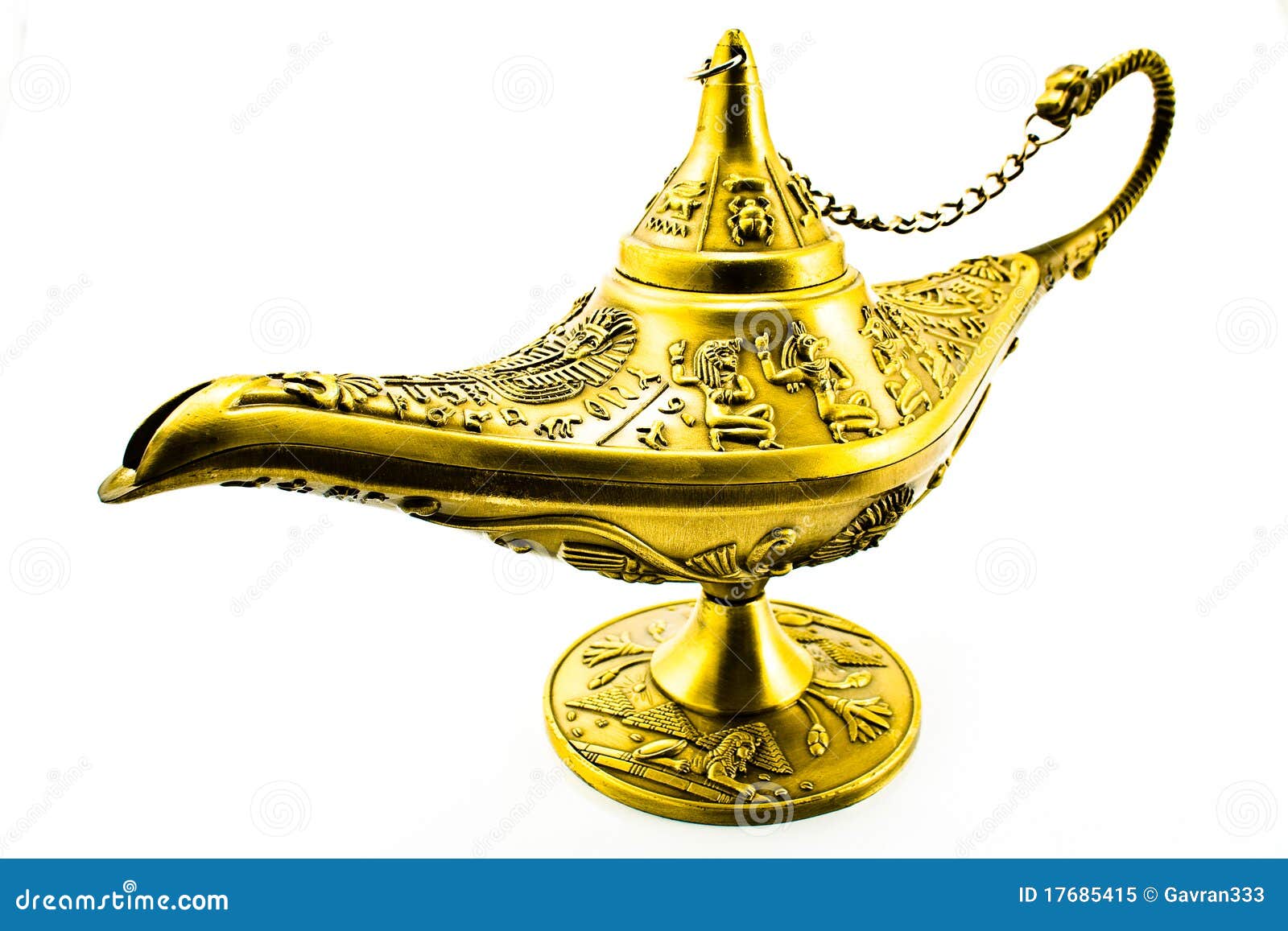 Litoral Yogur lb Lámpara Mágica De Los Genios Del `s De Aladdin Imagen de archivo - Imagen  de dorado, cuento: 17685415