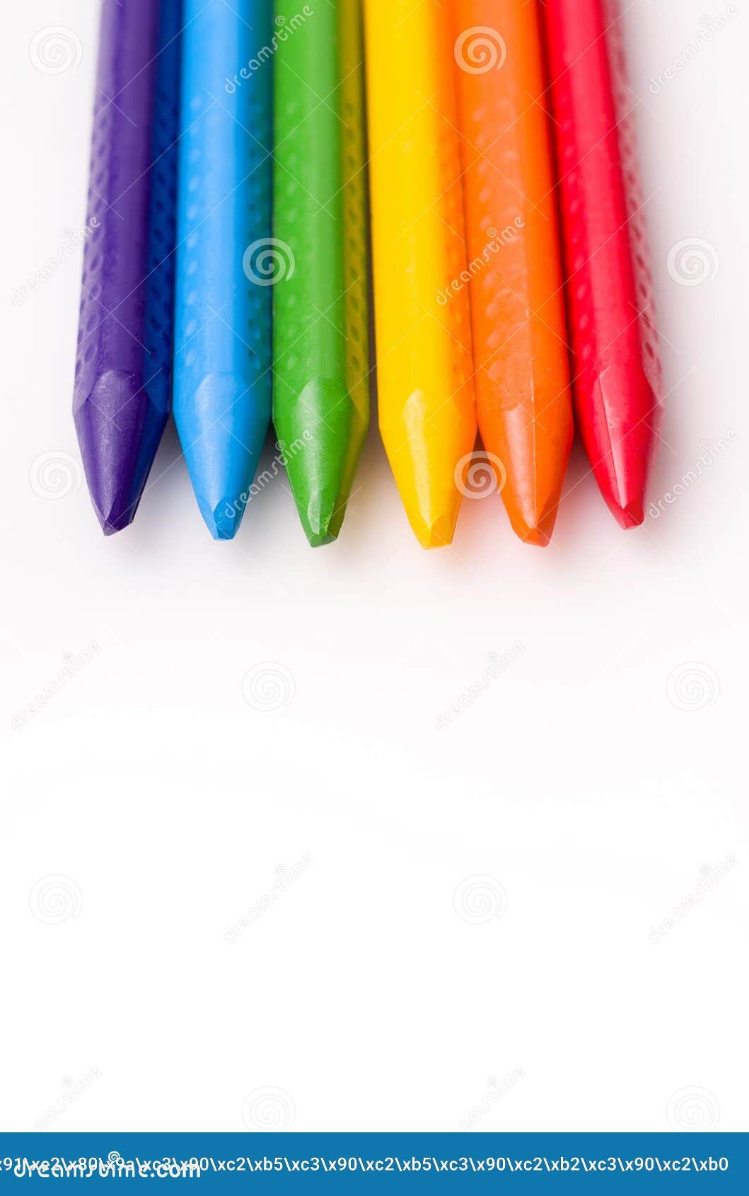 Lápices Para Dibujar Colores Diferentes. Imagen de archivo - Imagen de  fondo, sencillo: 212068405