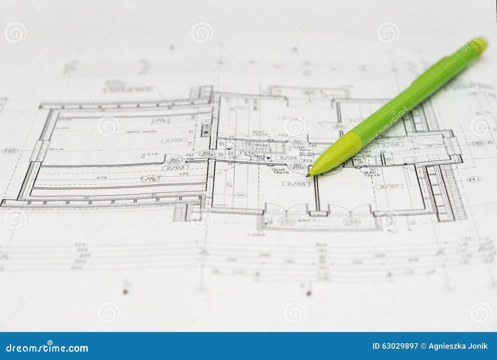 Lápiz En Dibujos De Estudio De La Arquitectura Imagen de archivo - Imagen  de arquitecto, plan: 63029897