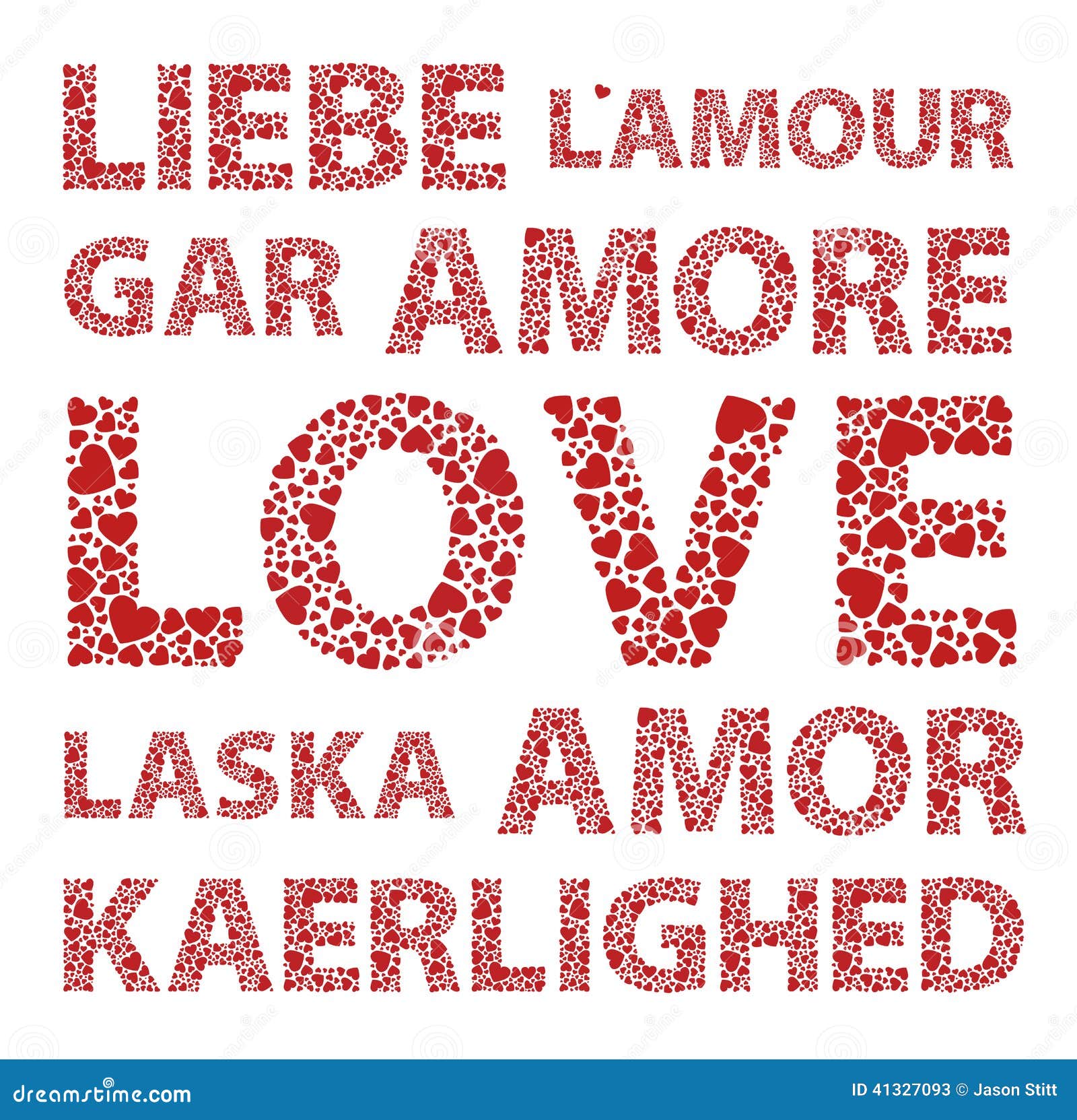 Línguas do amor ilustração do vetor. Ilustração de letra - 41327093 Línguas do amor ilustração do vetor. Ilustração de letra - 41327093