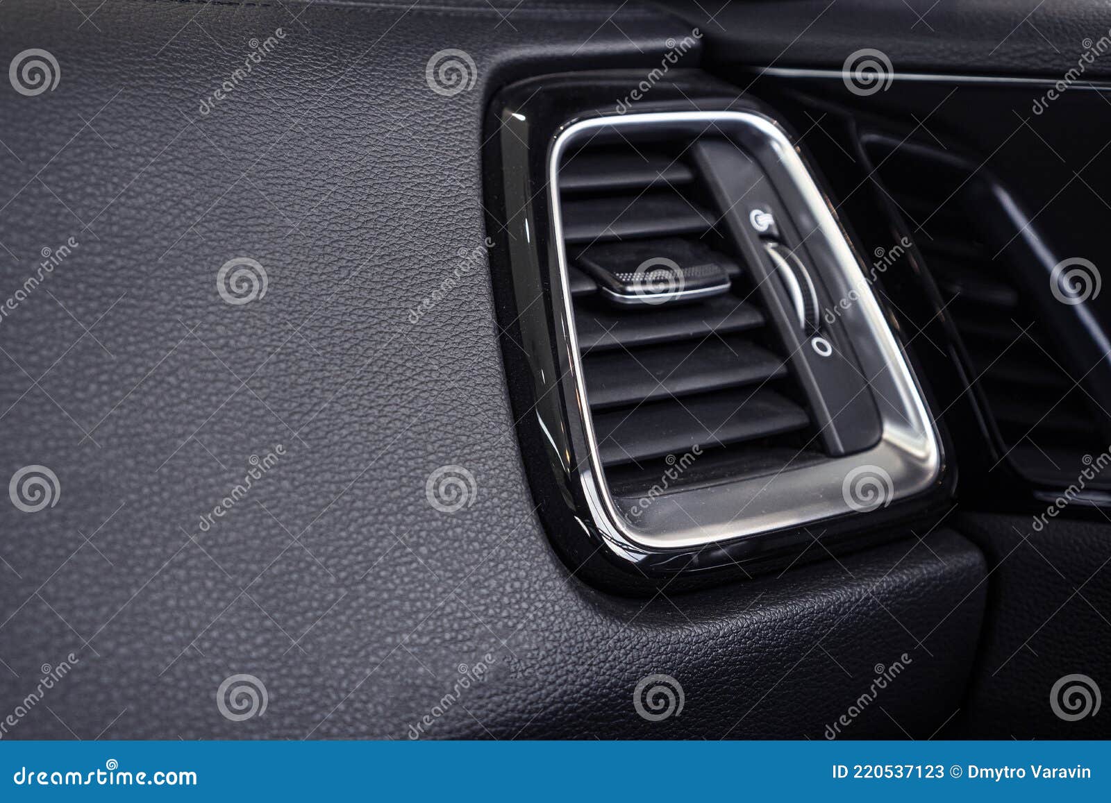 Lüftungsgitter Zum Kühlen Oder Heizen in Einem Modernen Auto Stockbild -  Bild von griff, reise: 220537123