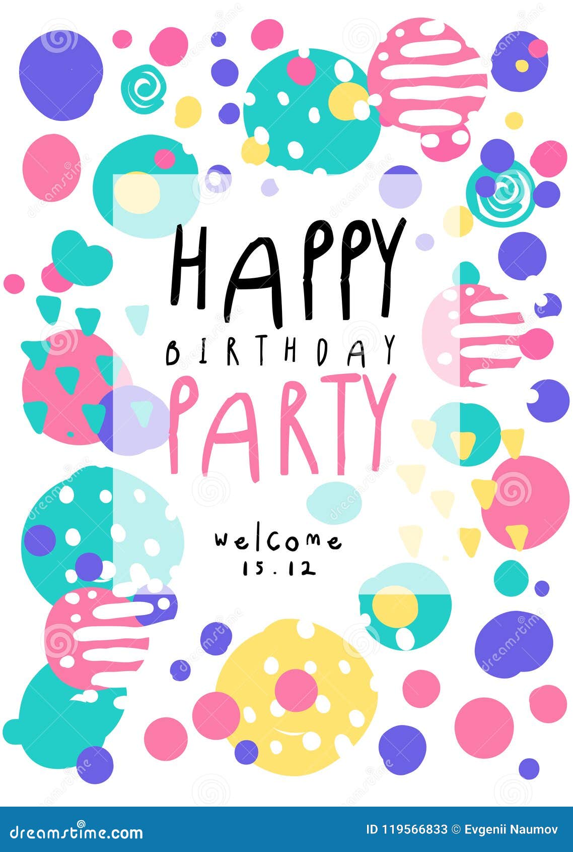 L Affiche De Partie De Joyeux Anniversaire Avec La Date Calibre Colore Peut Etre Employee Pour La Plaquette Invitation Bannier Illustration De Vecteur Illustration Du Partie Etre L Affiche De Partie De Joyeux Anniversaire Avec La Date Calibre Colore Peut Etre Employee Pour La Plaquette Invitation Bannier Illustration De Vecteur Illustration Du Partie Etre