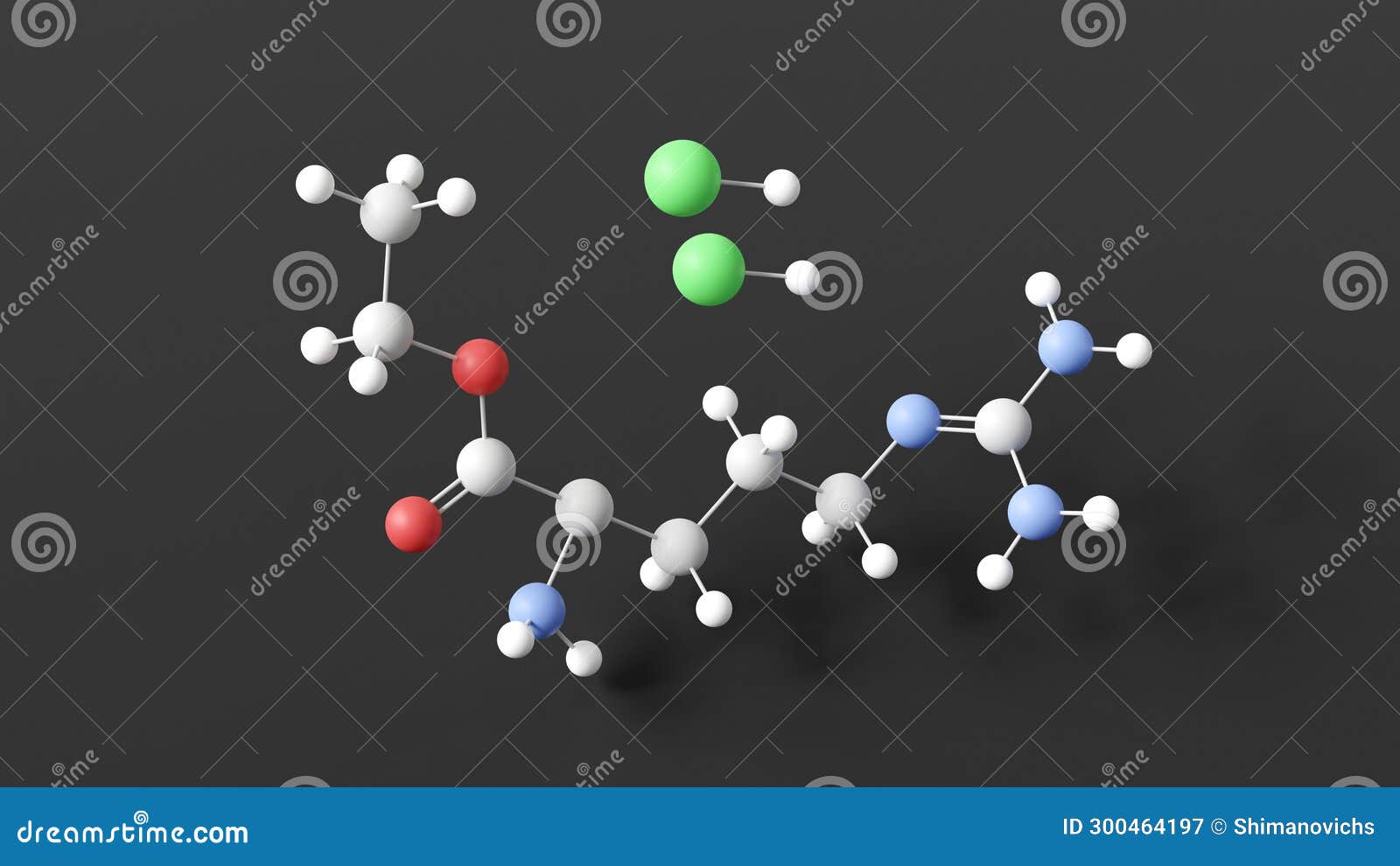 Larginine Ethyl Ester Dihydrochloride Molecular Structure, Derivative