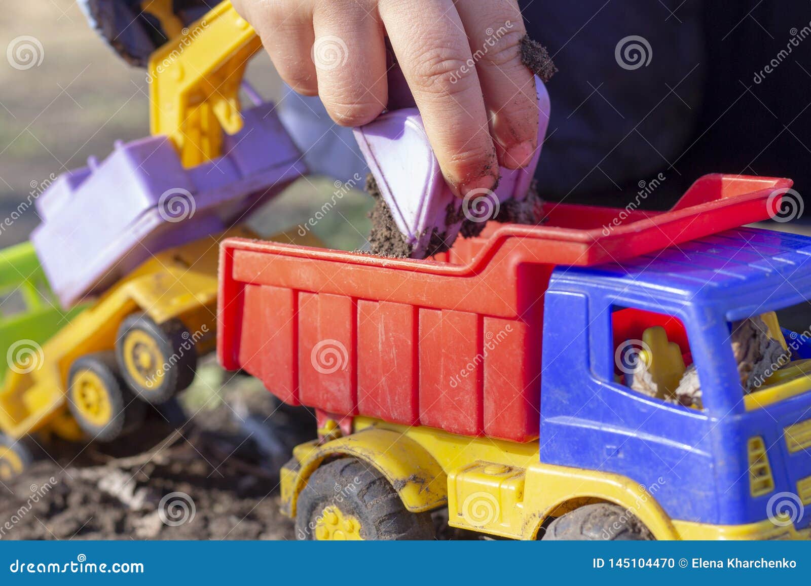 Generic Jouet Camion Vehicules de Chantier Excavatrice pour Enfant